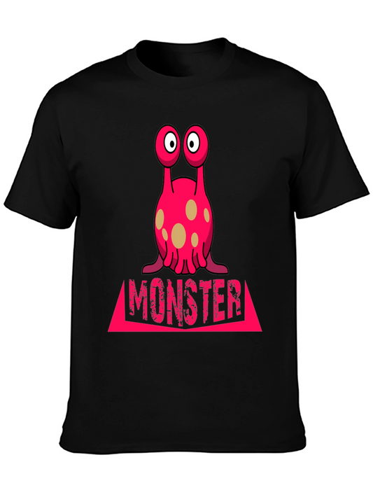 Monster Graphic Tee - Unique Design