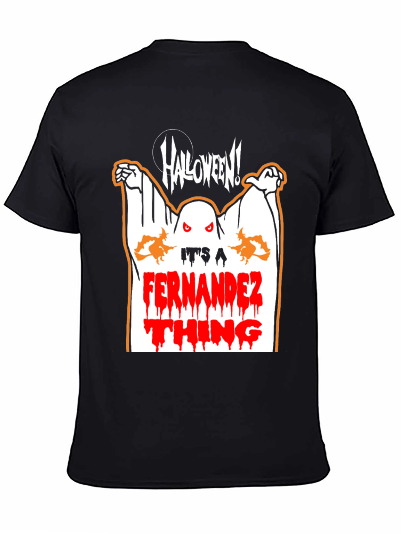 Halloween Ghost T-Shirt - Its a Fernandez Thing