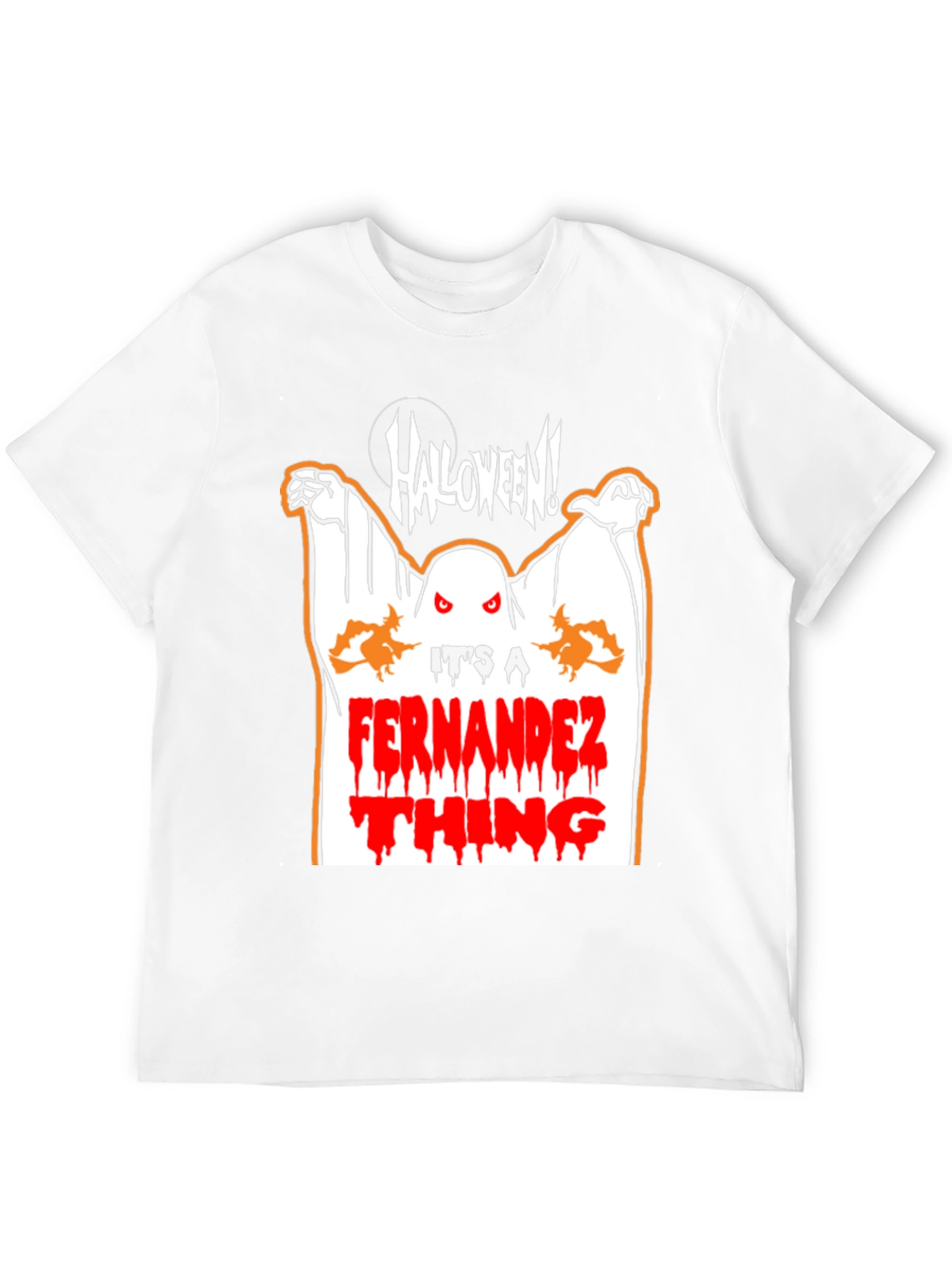 Halloween Ghost T-Shirt - Its a Fernandez Thing