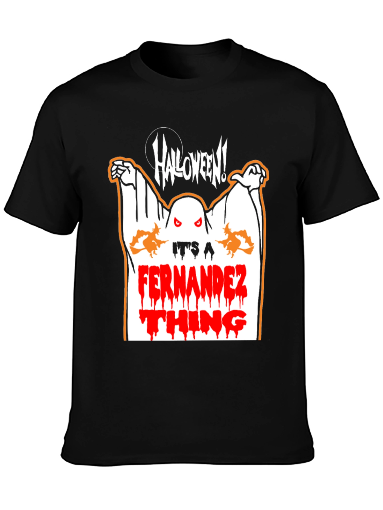 Halloween Ghost T-Shirt - Its a Fernandez Thing