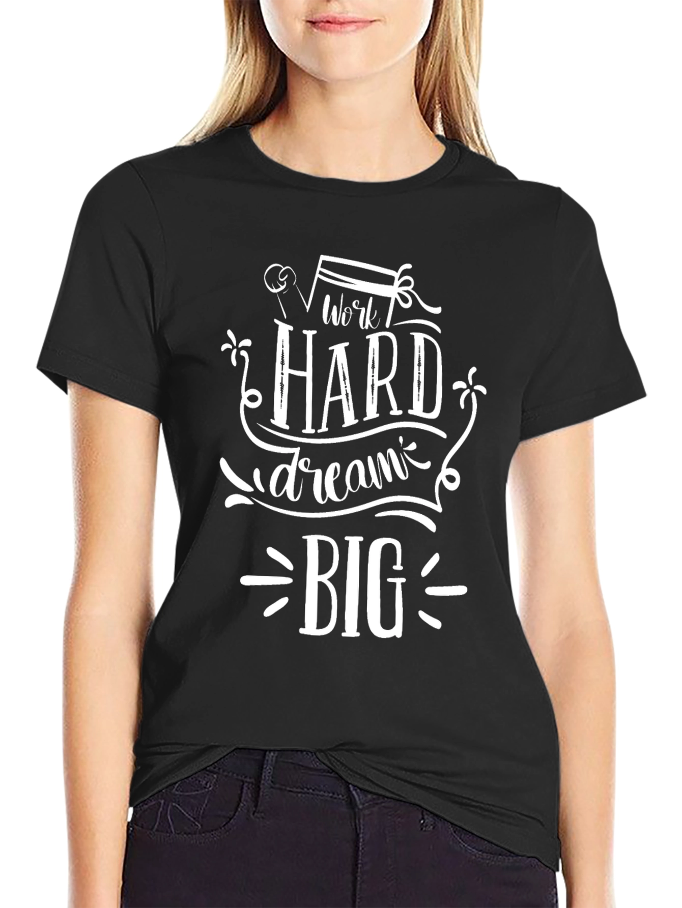 Work Hard Dream Big Graphic Tee