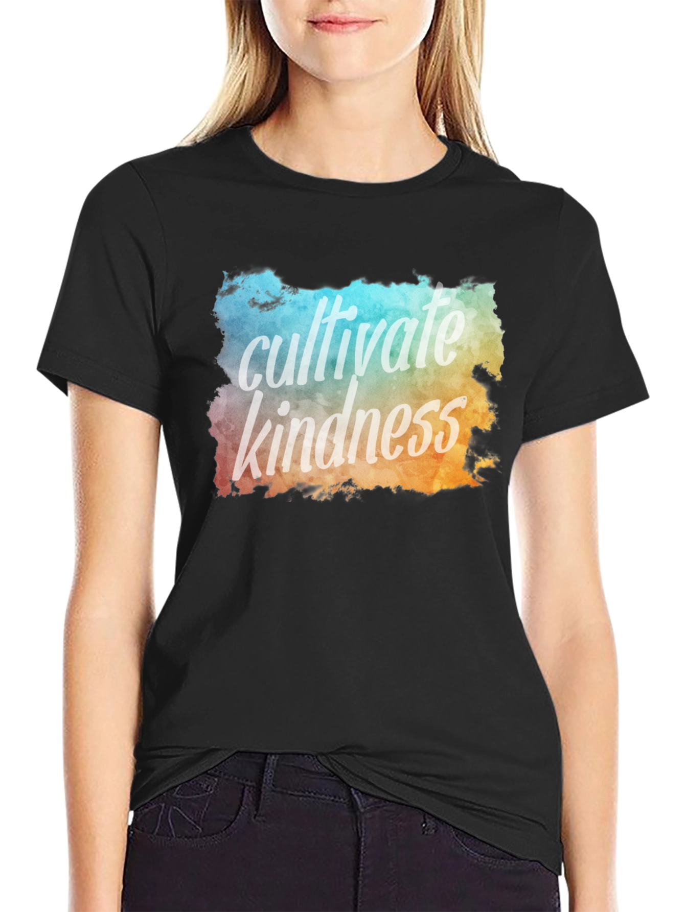 Cultivate Kindness Graphic T-Shirt - Black