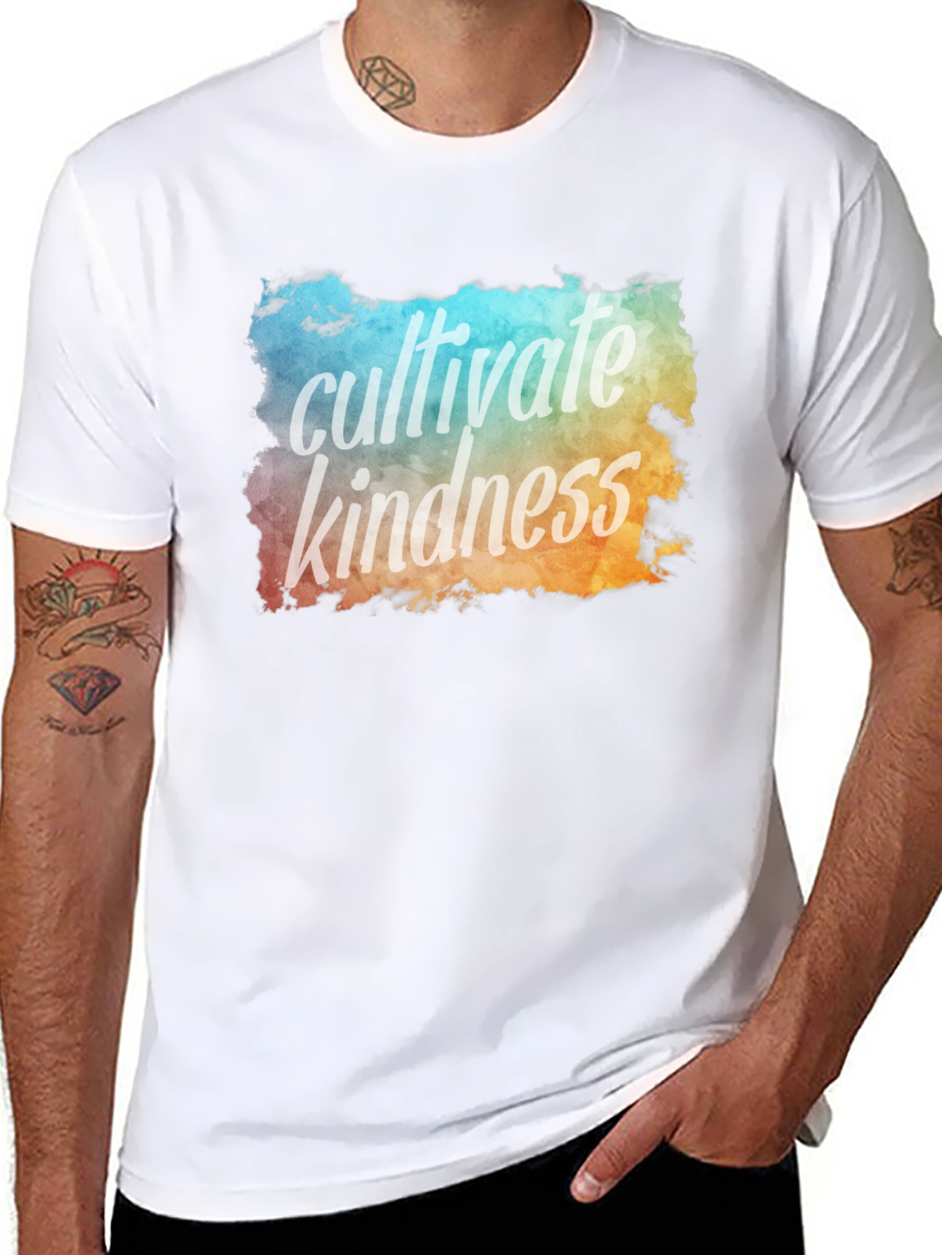 Cultivate Kindness Graphic T-Shirt - Black