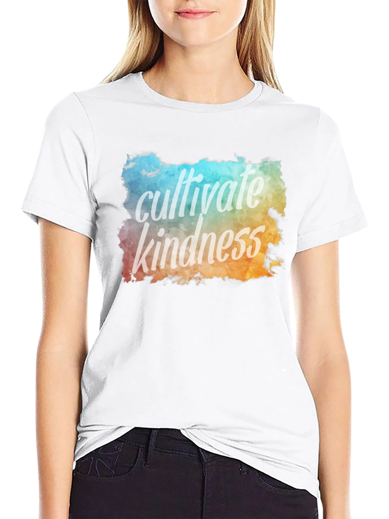Cultivate Kindness Graphic T-Shirt - Black