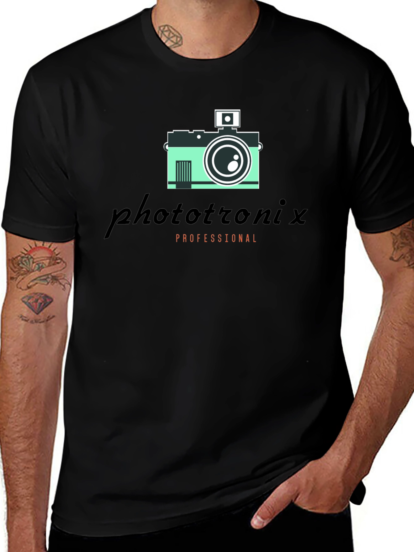 Phototronix Professional Black T-Shirt