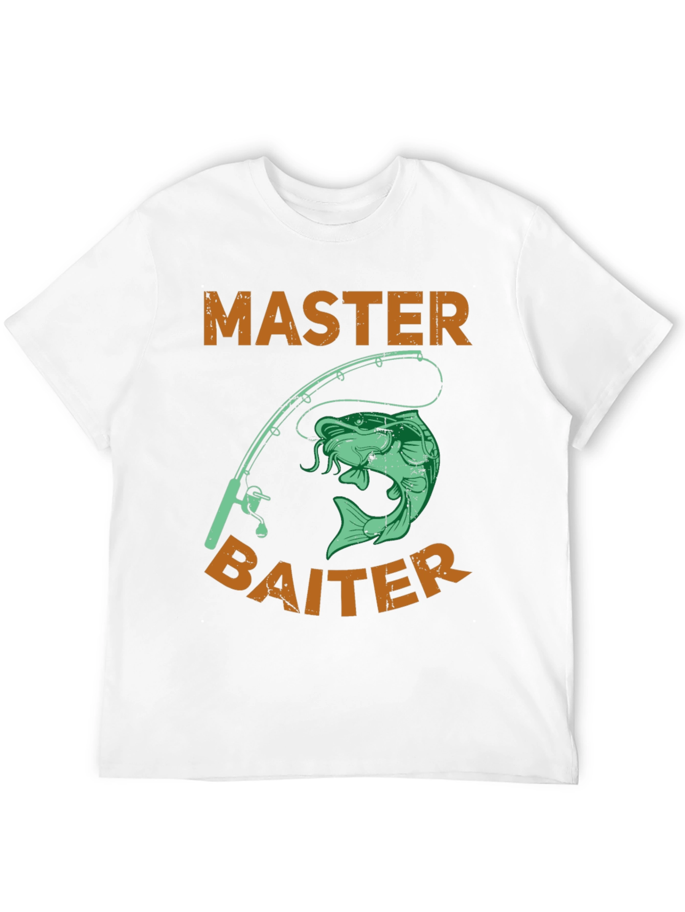 Master Baiter Fishing T-Shirt - Novelty Humor Tee