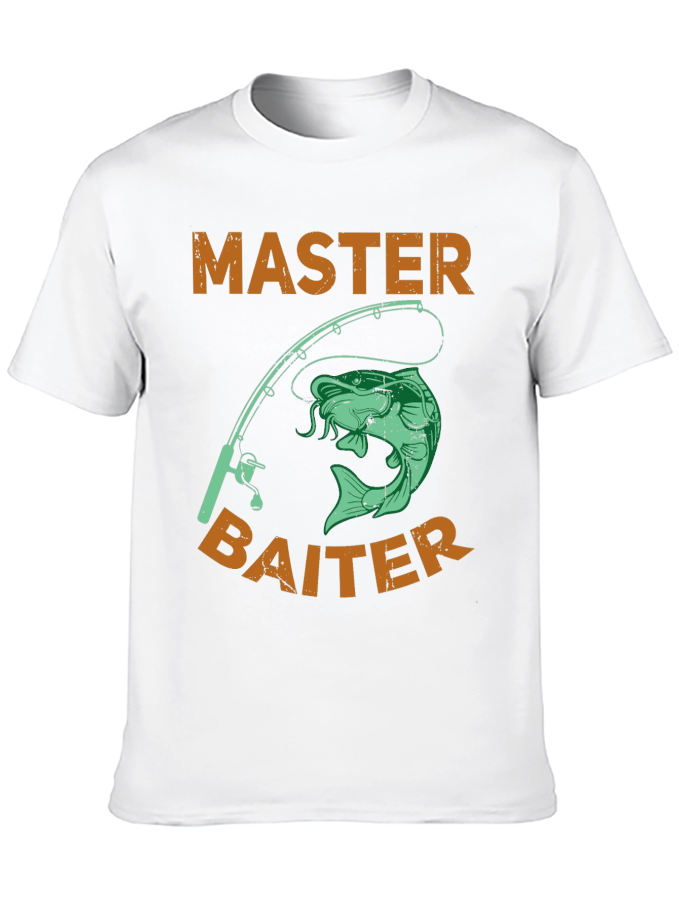 Master Baiter Fishing T-Shirt - Novelty Humor Tee