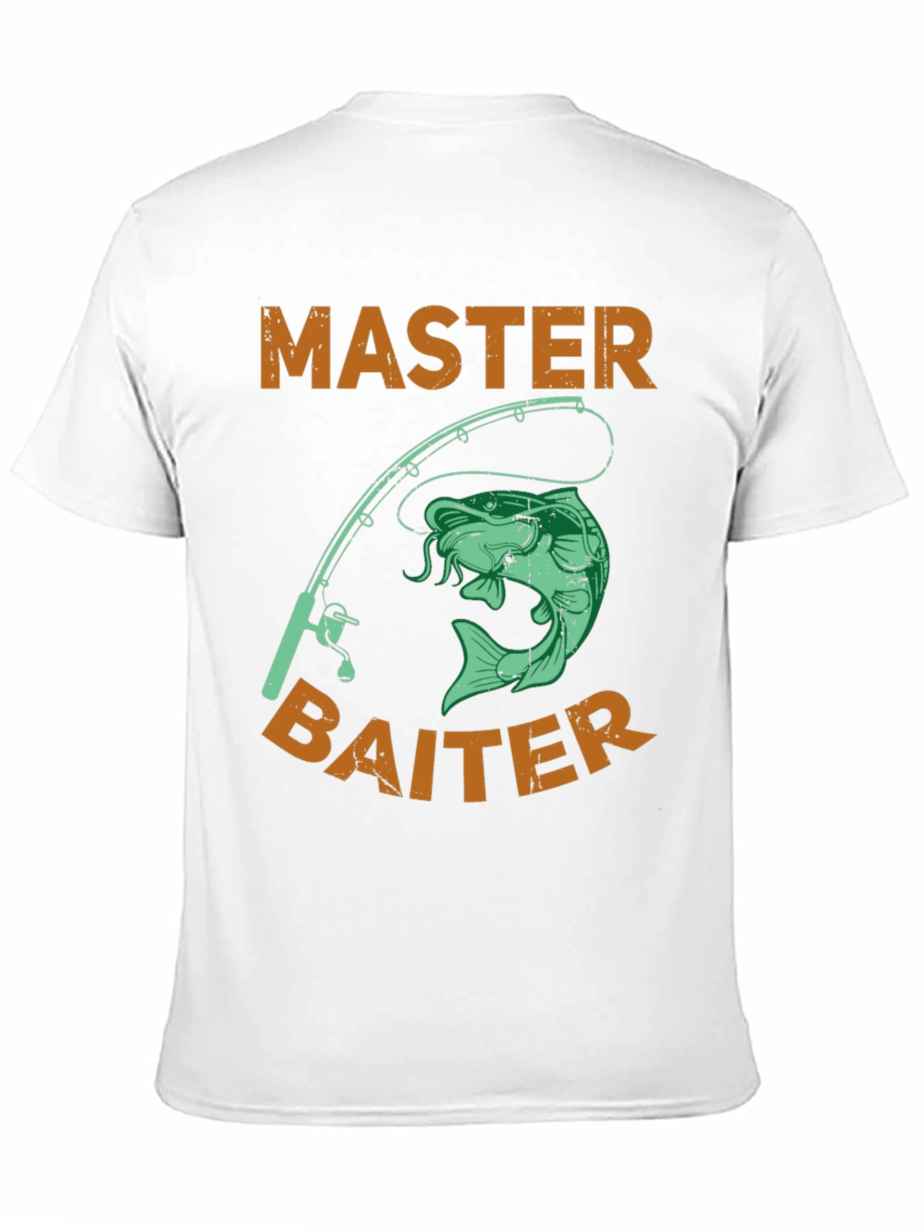 Master Baiter Fishing T-Shirt - Novelty Humor Tee