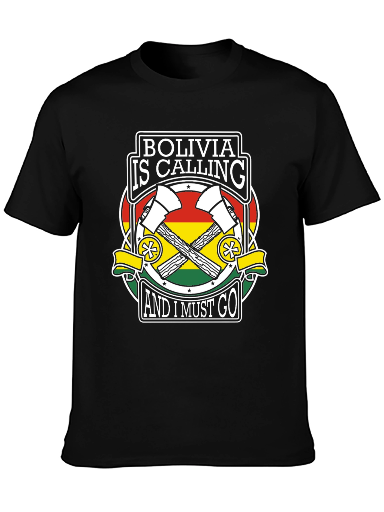 Bolivia is Calling Mens Graphic Tee