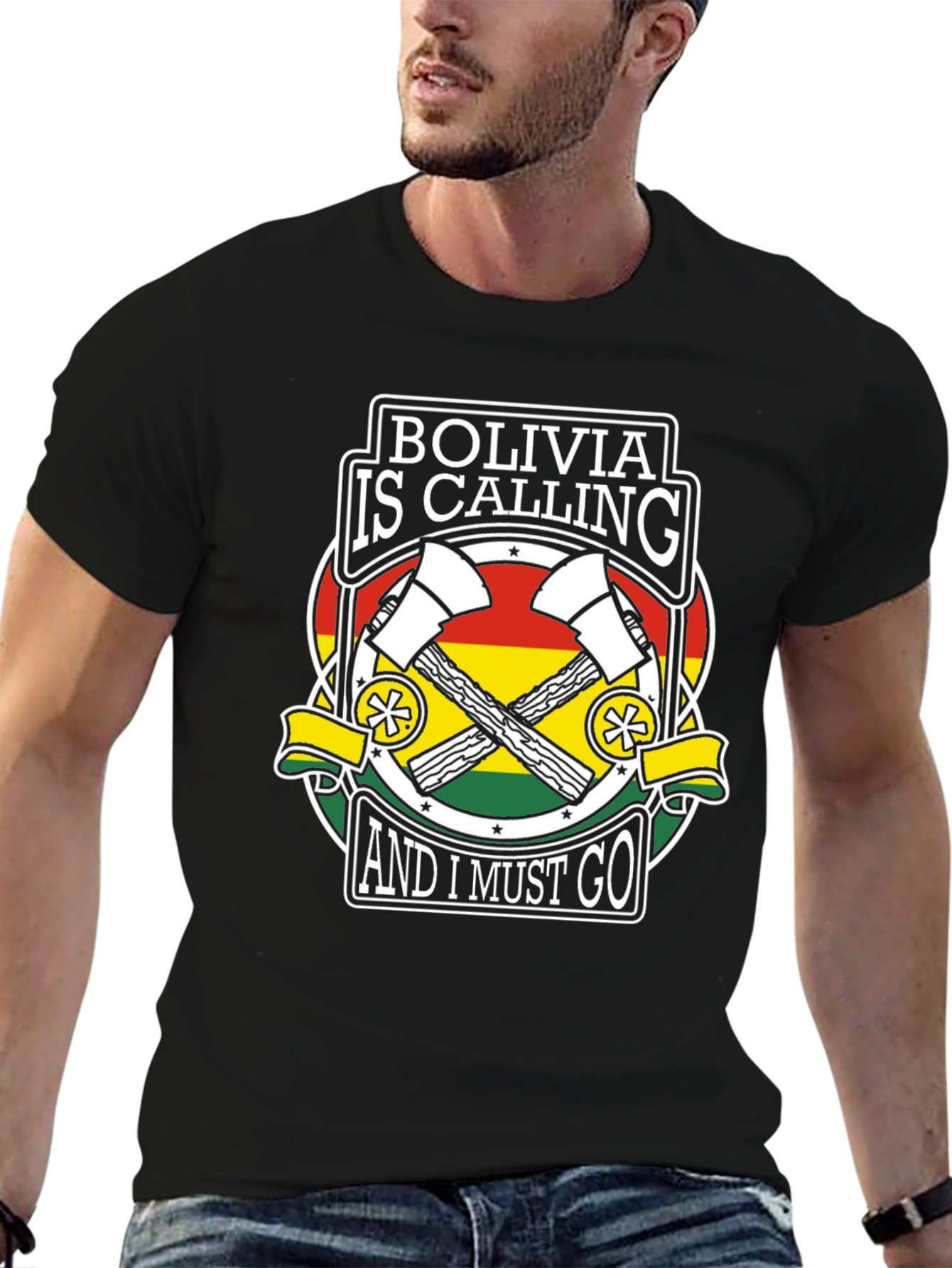 Bolivia is Calling Mens Graphic Tee