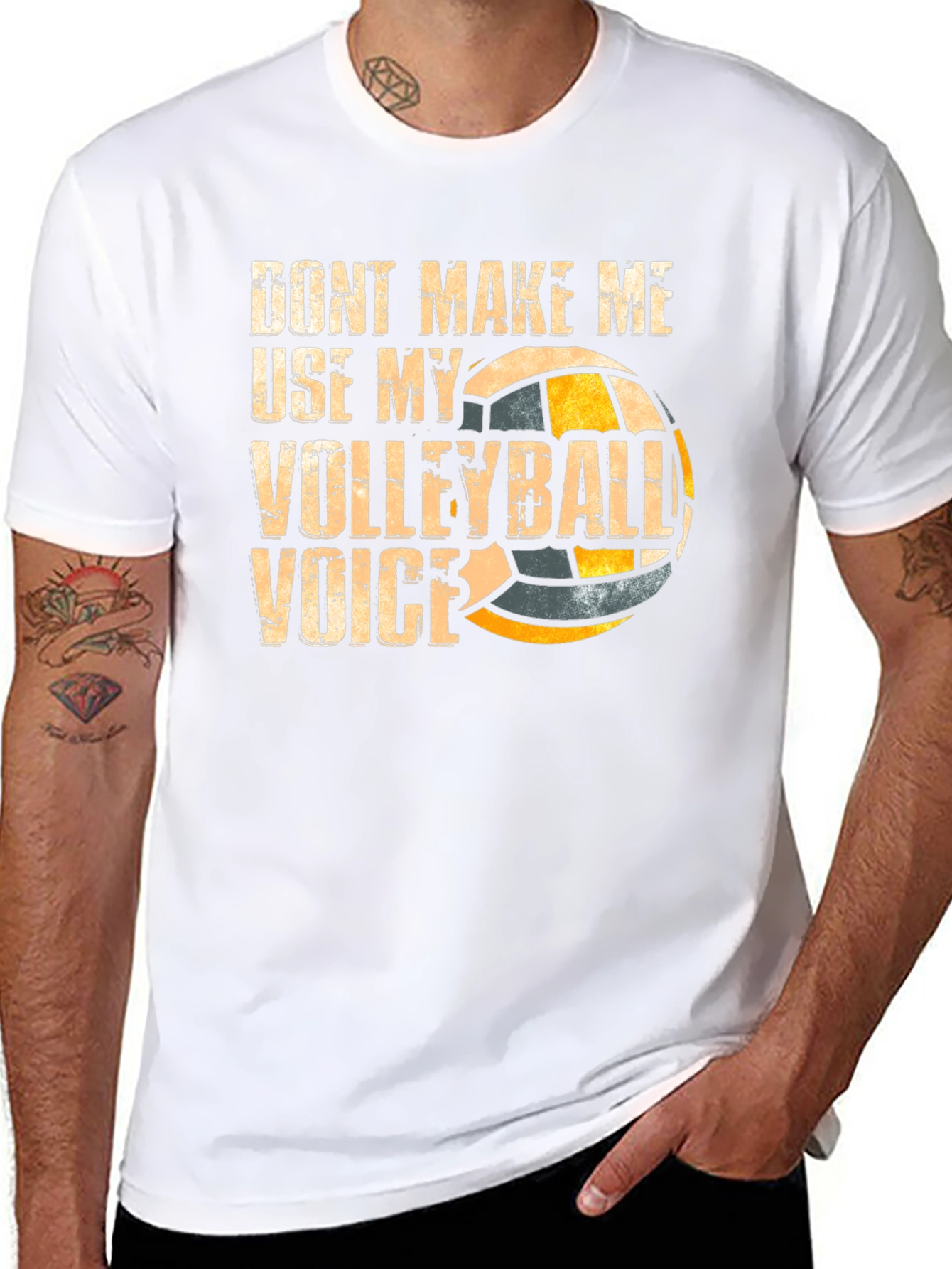 Volleyball Voice Graphic Tee