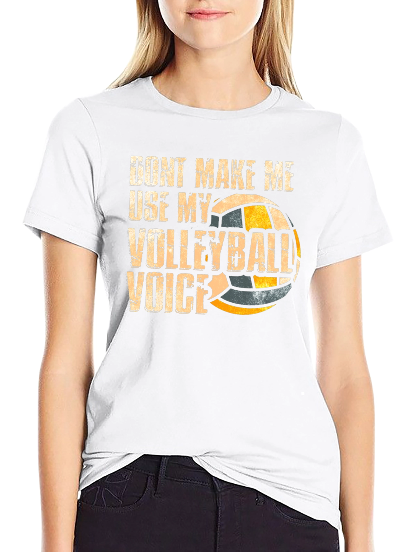 Volleyball Voice Graphic Tee