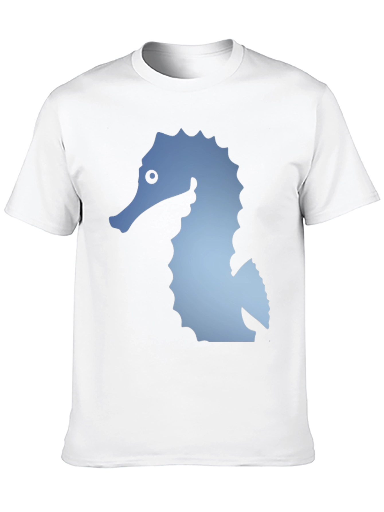Seahorse Graphic Black T-Shirt