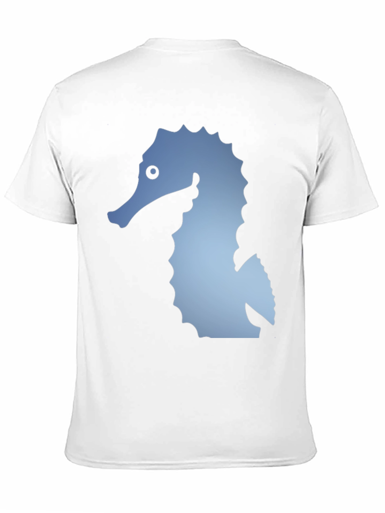 Seahorse Graphic Black T-Shirt