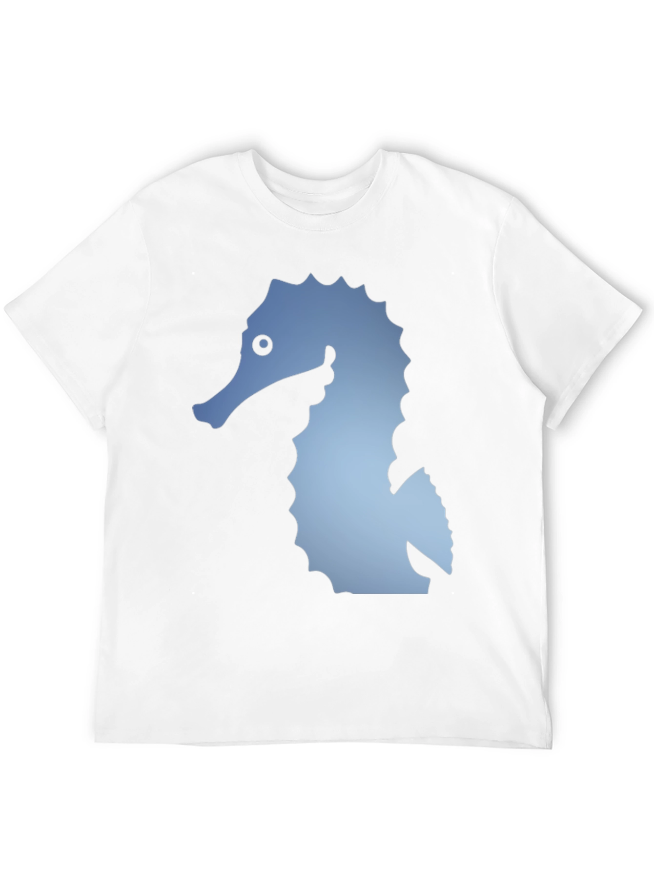 Seahorse Graphic Black T-Shirt