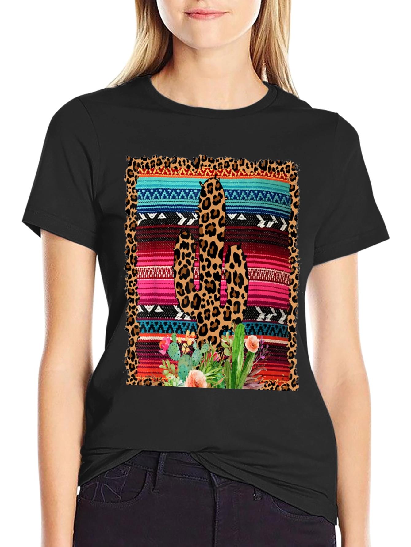 Western Cactus Graphic Tee