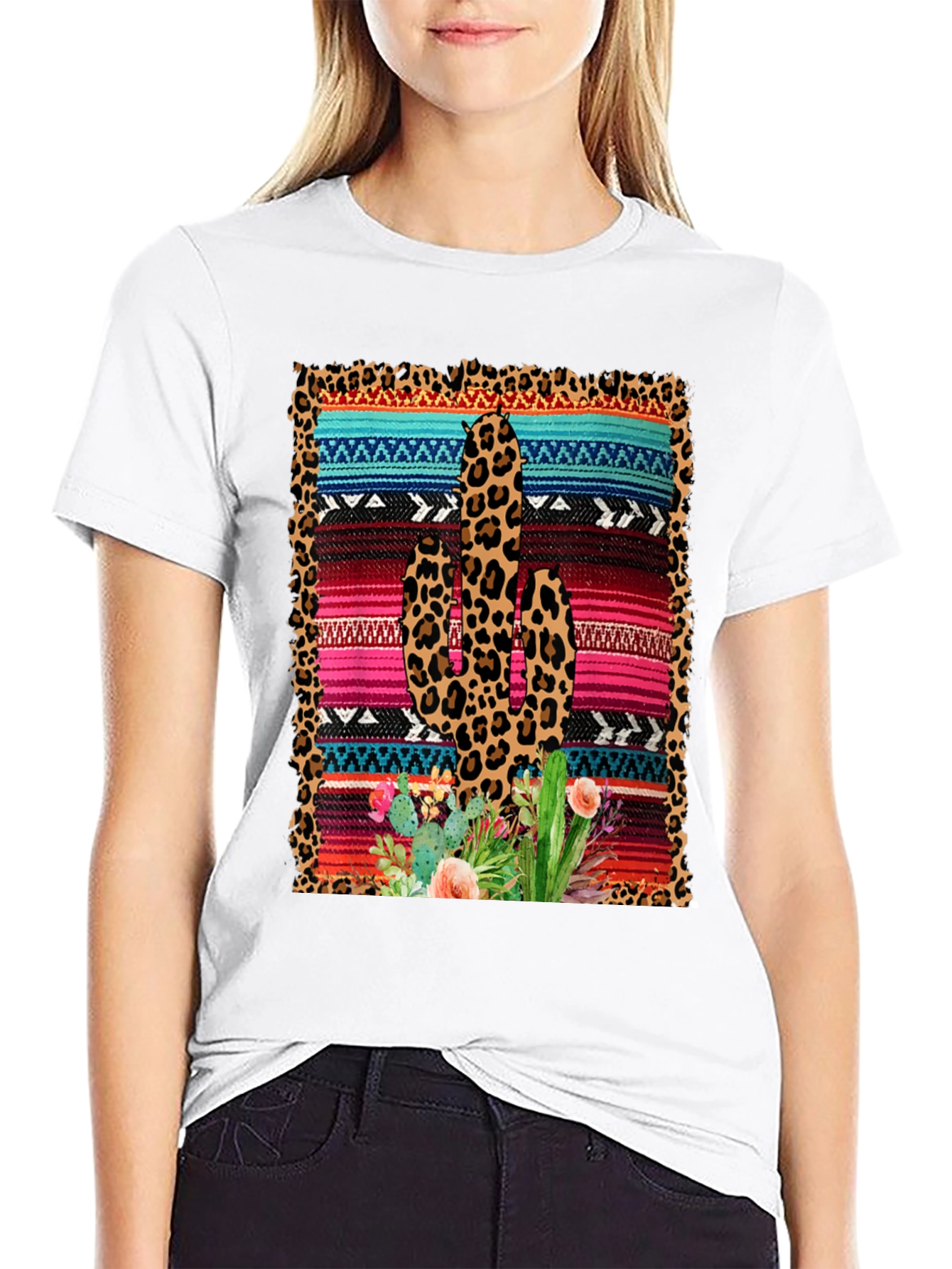 Western Cactus Graphic Tee