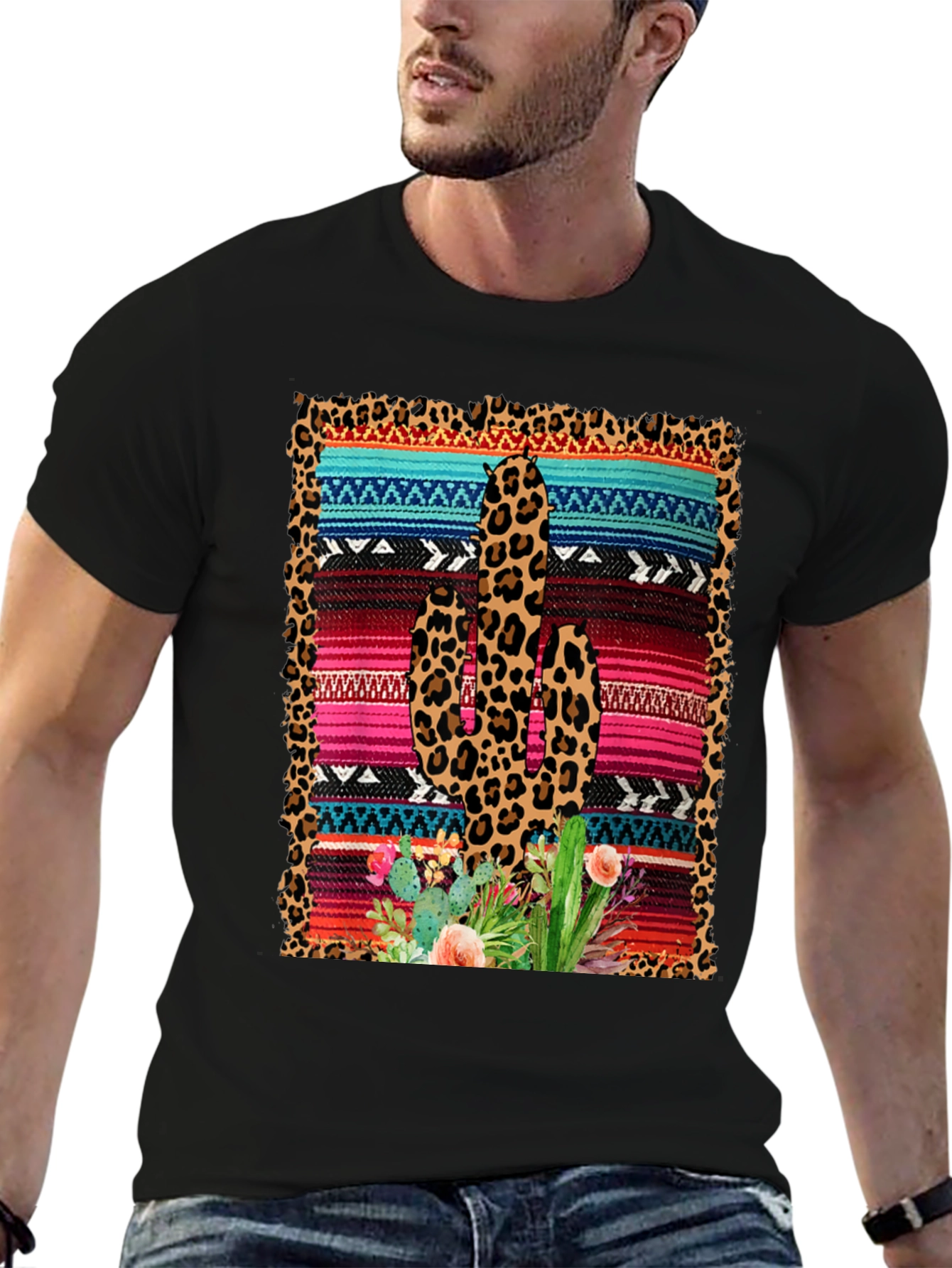 Western Cactus Graphic Tee
