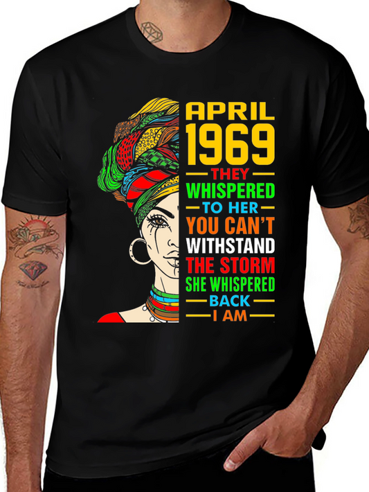 April 1969 Woman T-Shirt - Empowering Graphic Tee