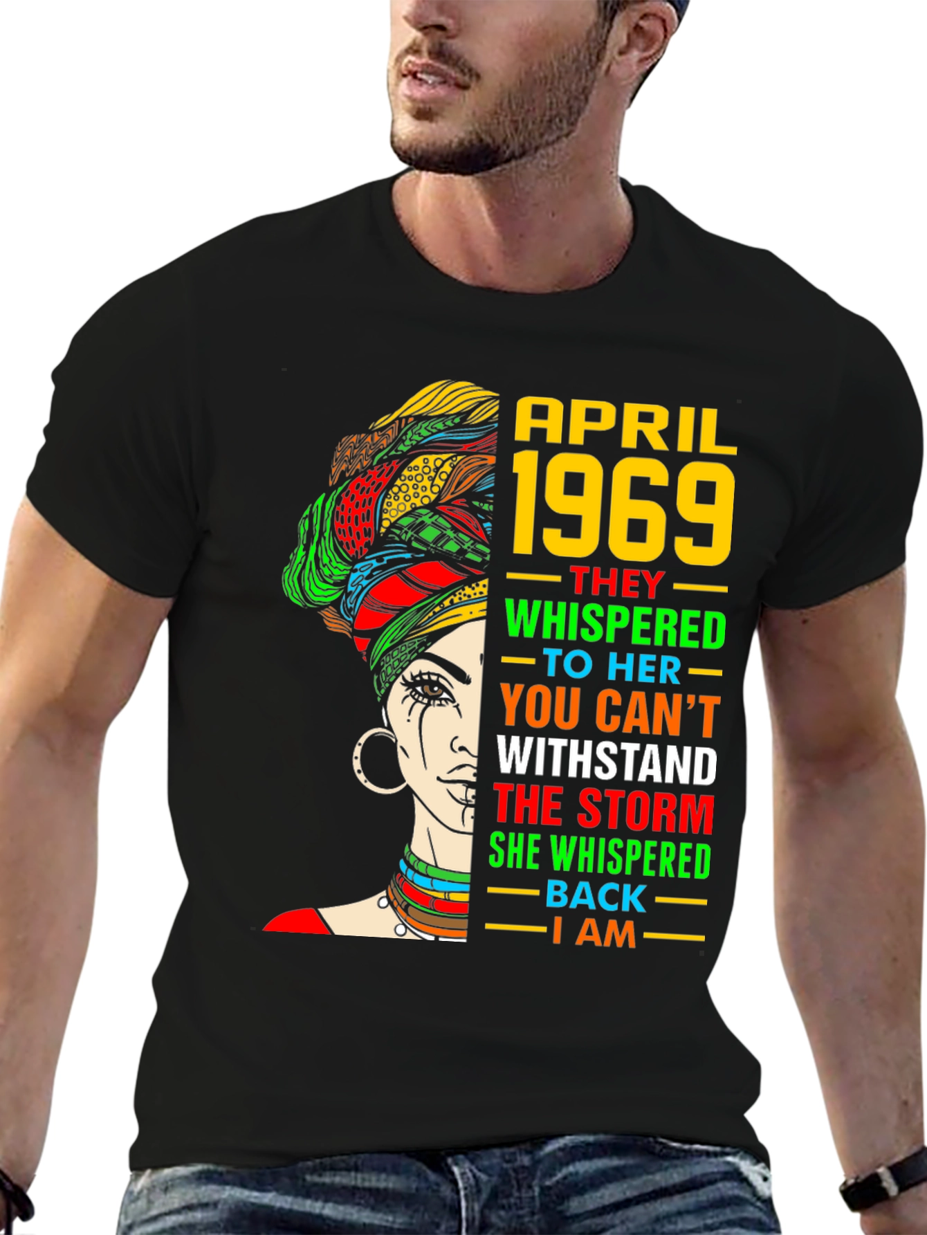 April 1969 Woman T-Shirt - Empowering Graphic Tee