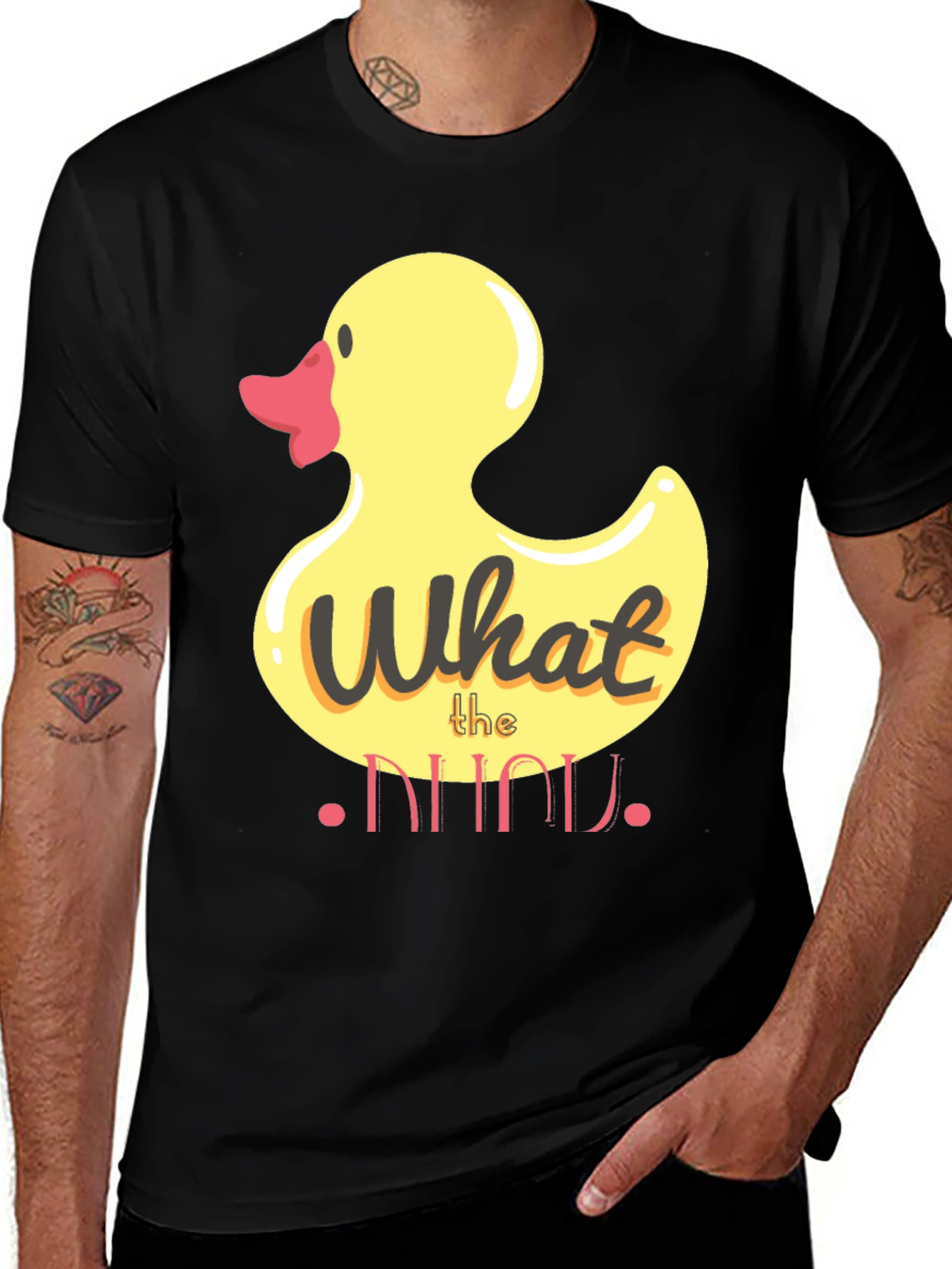 Funny Duck What the Duck T-Shirt