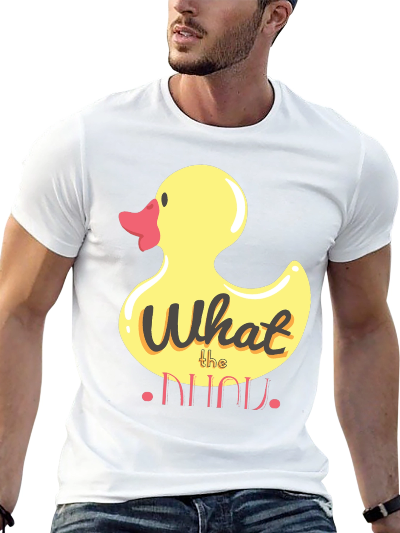 Funny Duck What the Duck T-Shirt