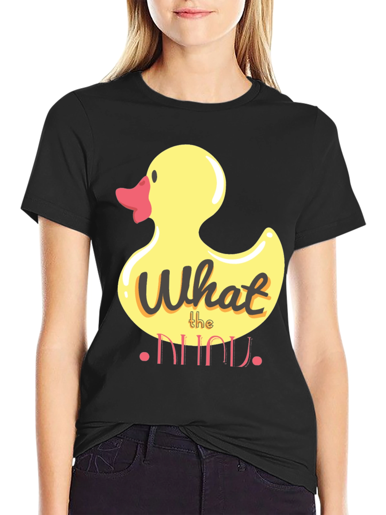 Funny Duck What the Duck T-Shirt
