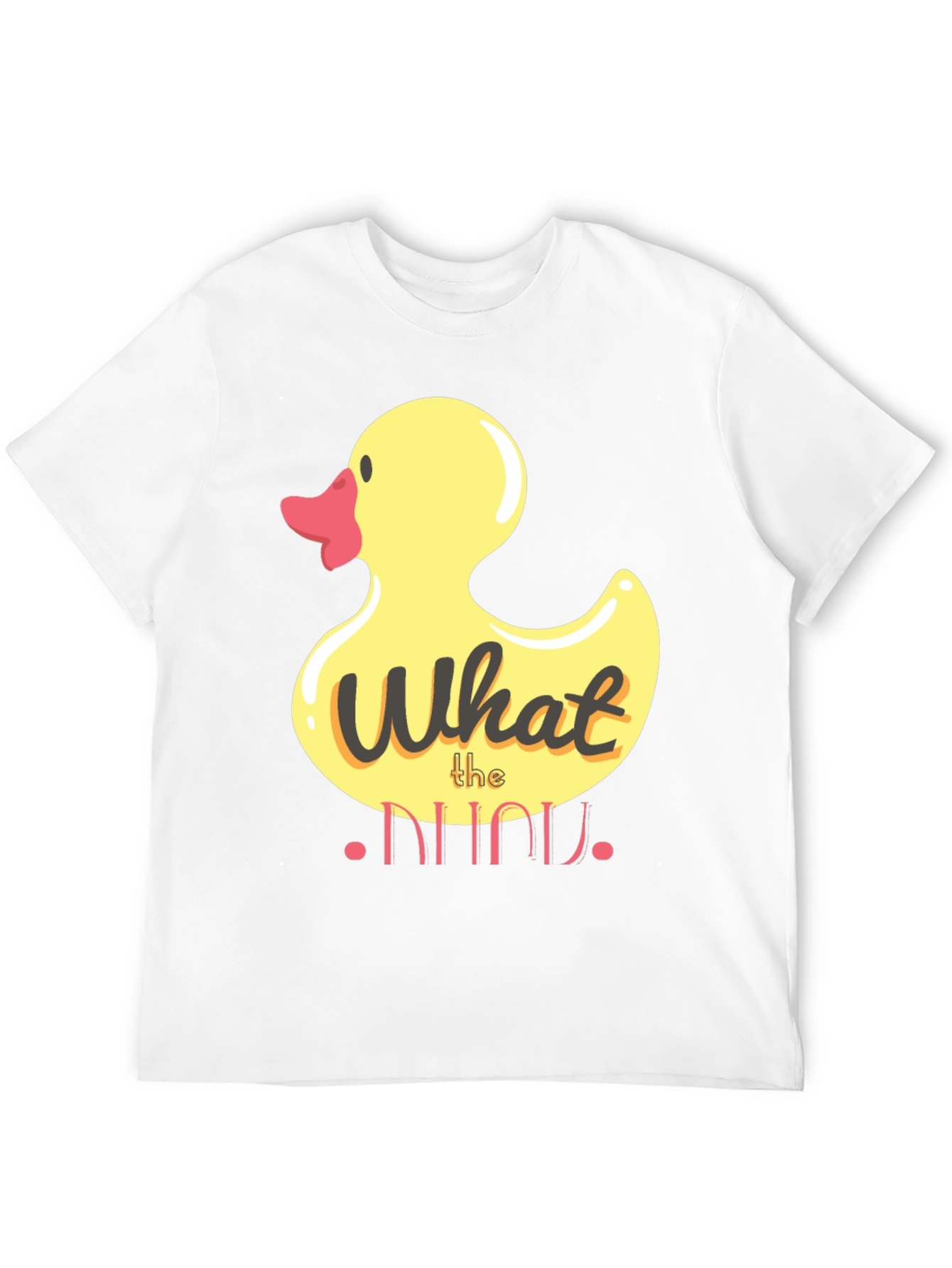Funny Duck What the Duck T-Shirt
