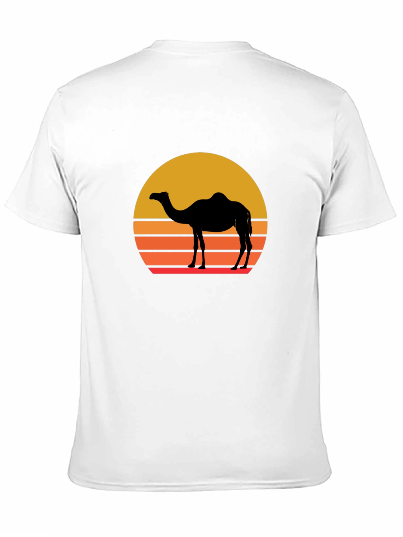 Retro Camel Silhouette T-Shirt