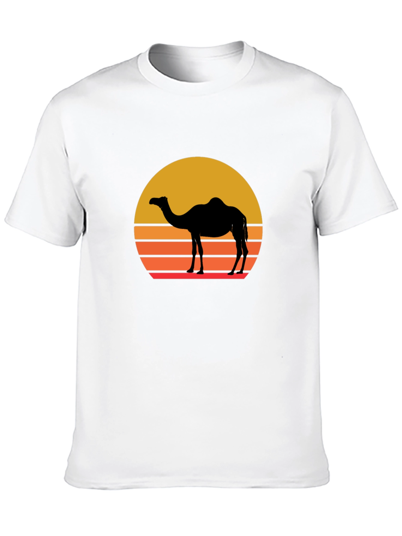 Retro Camel Silhouette T-Shirt