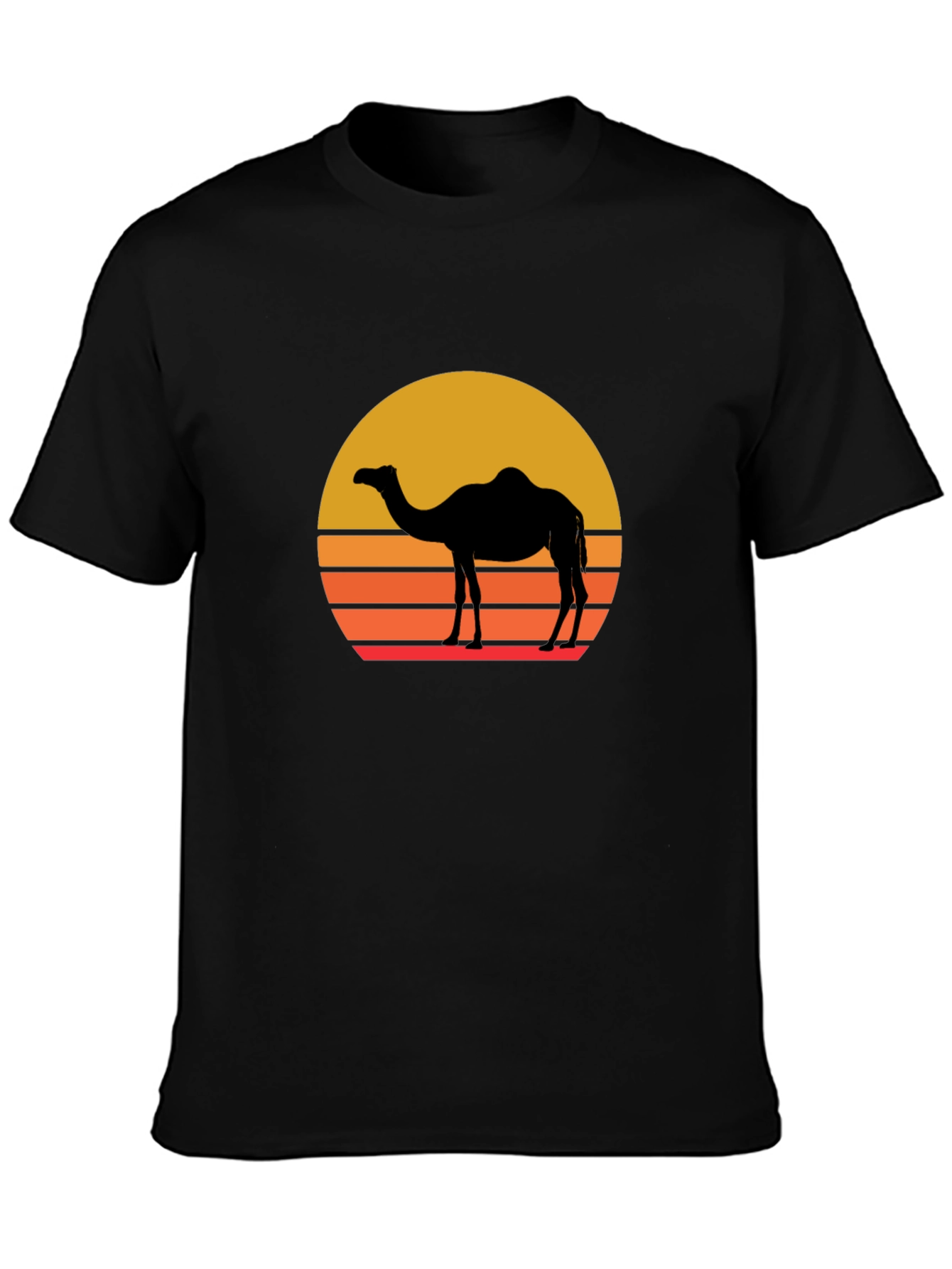 Retro Camel Silhouette T-Shirt