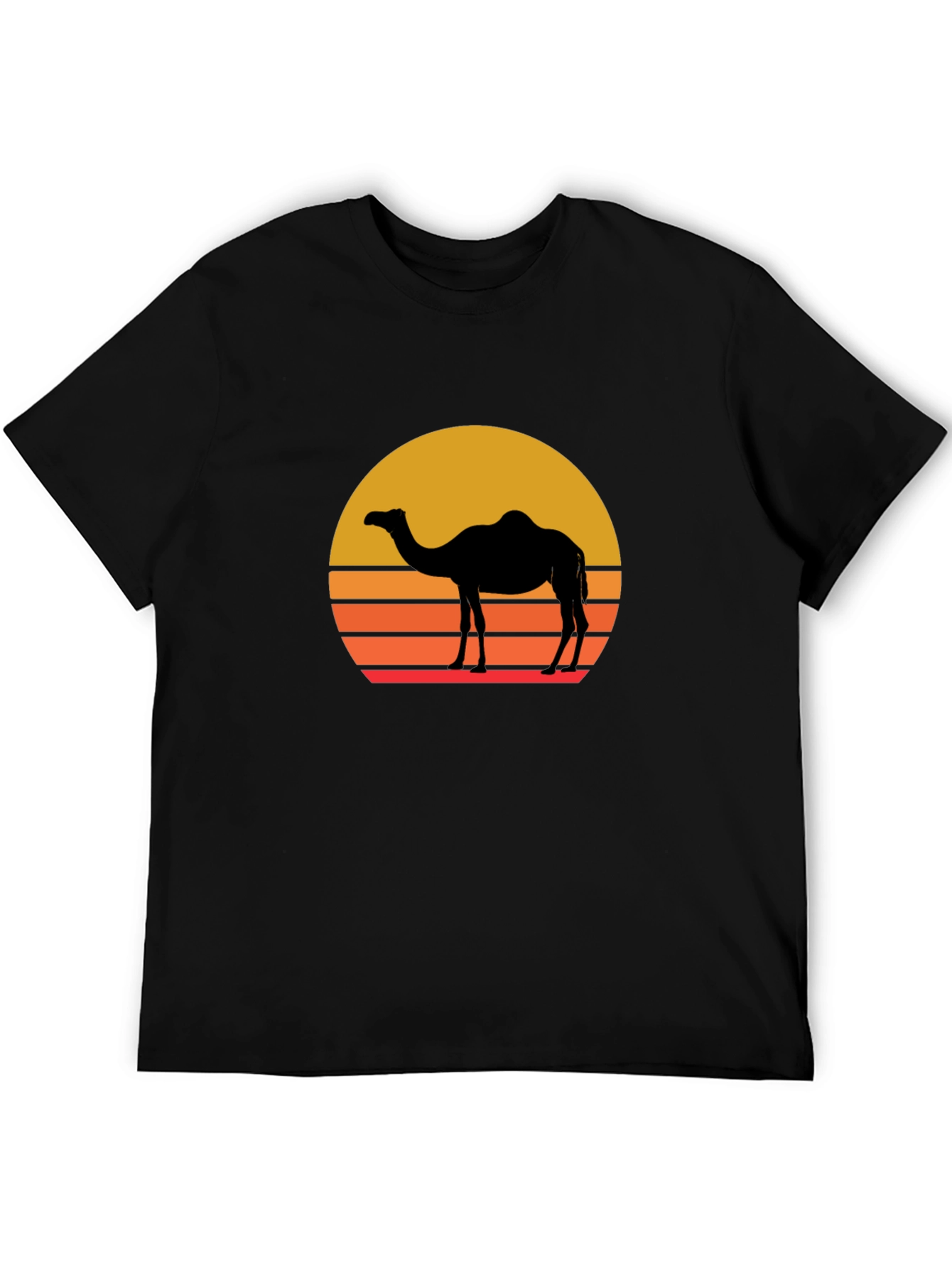Retro Camel Silhouette T-Shirt