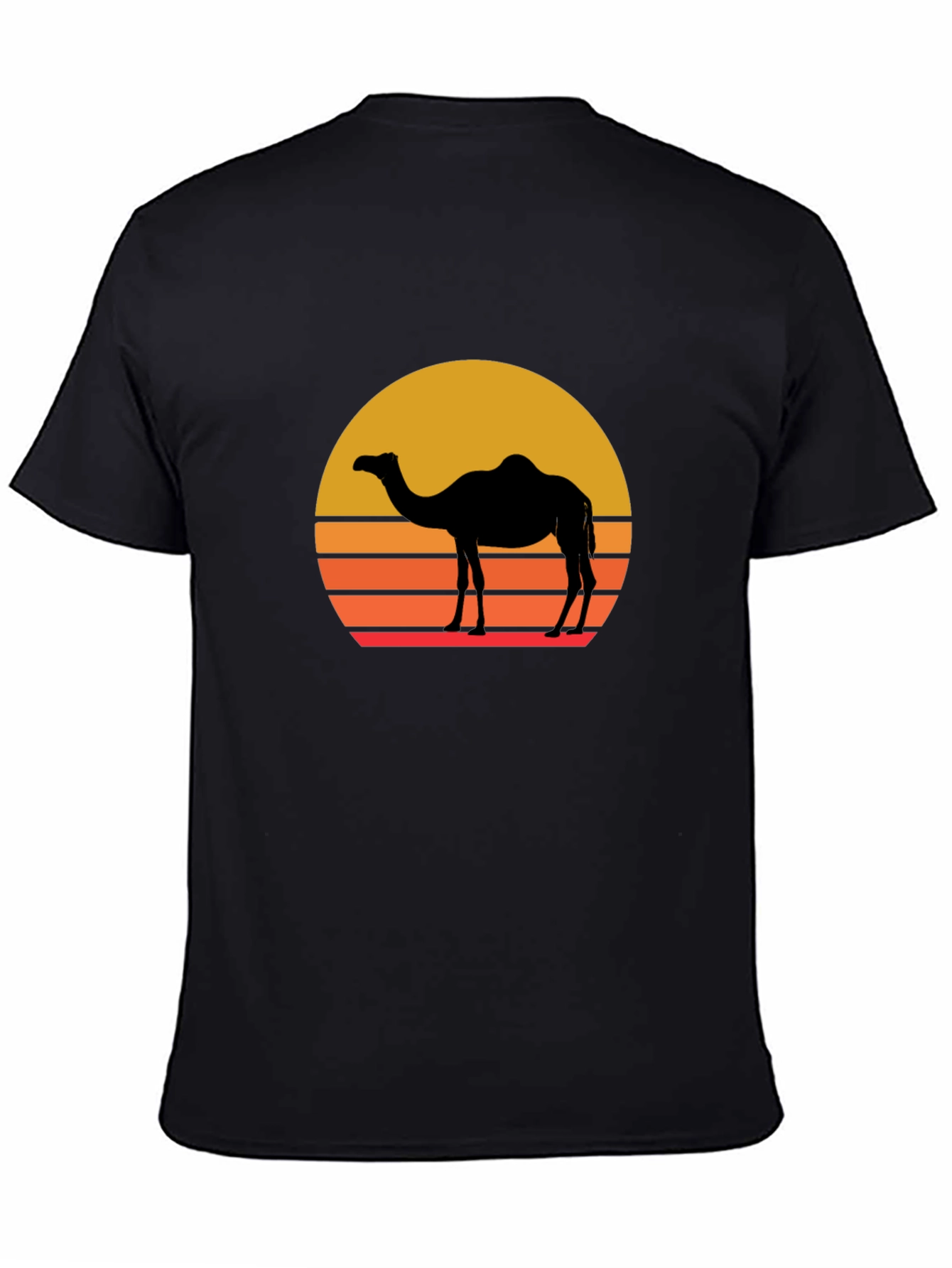Retro Camel Silhouette T-Shirt