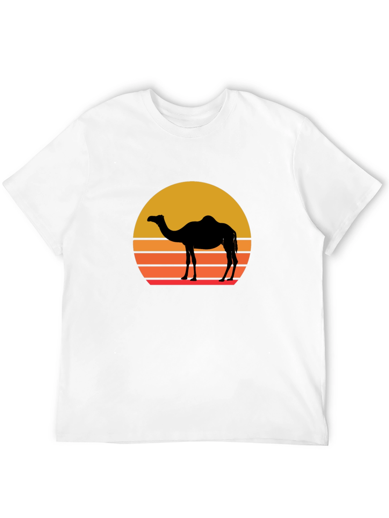 Retro Camel Silhouette T-Shirt