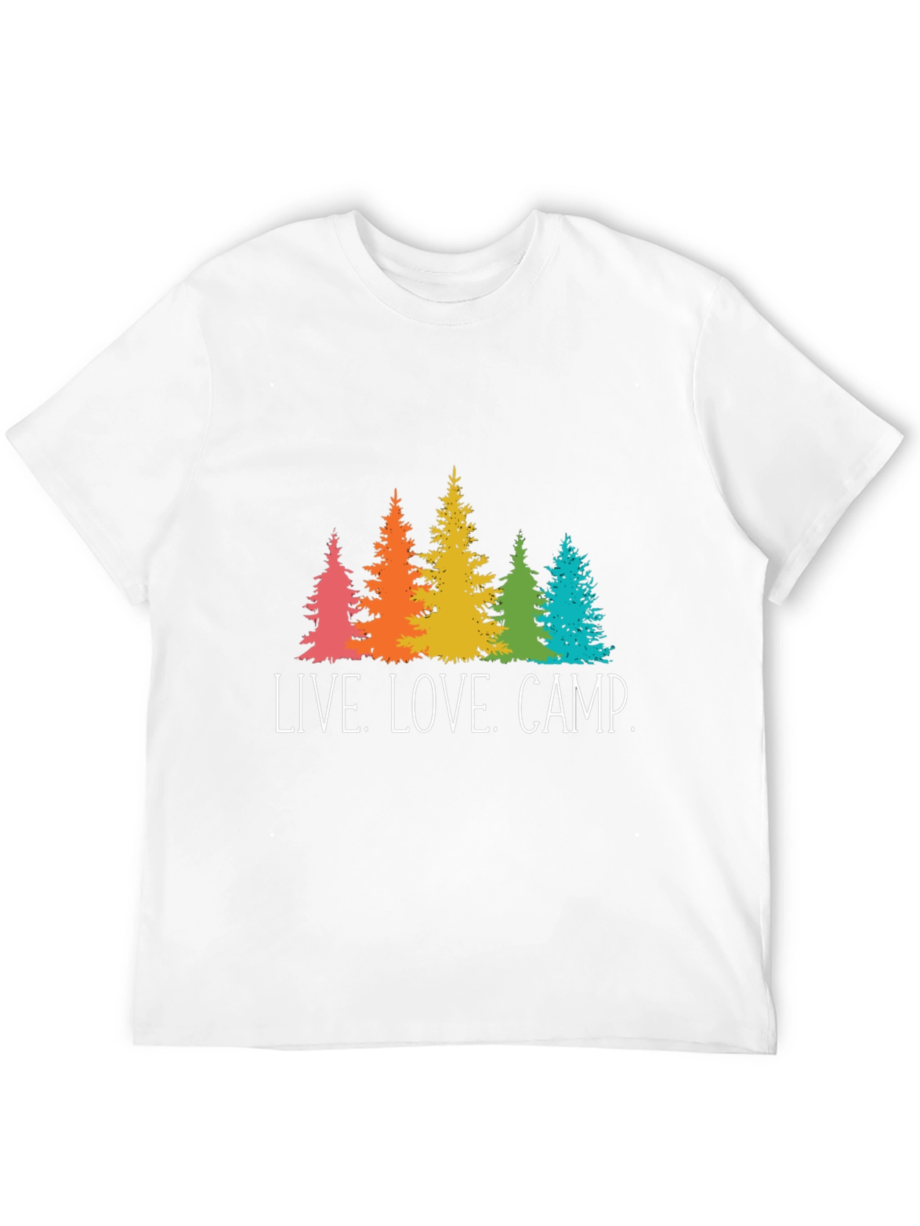 Live Love Camp Graphic Tee - Outdoors T-Shirt