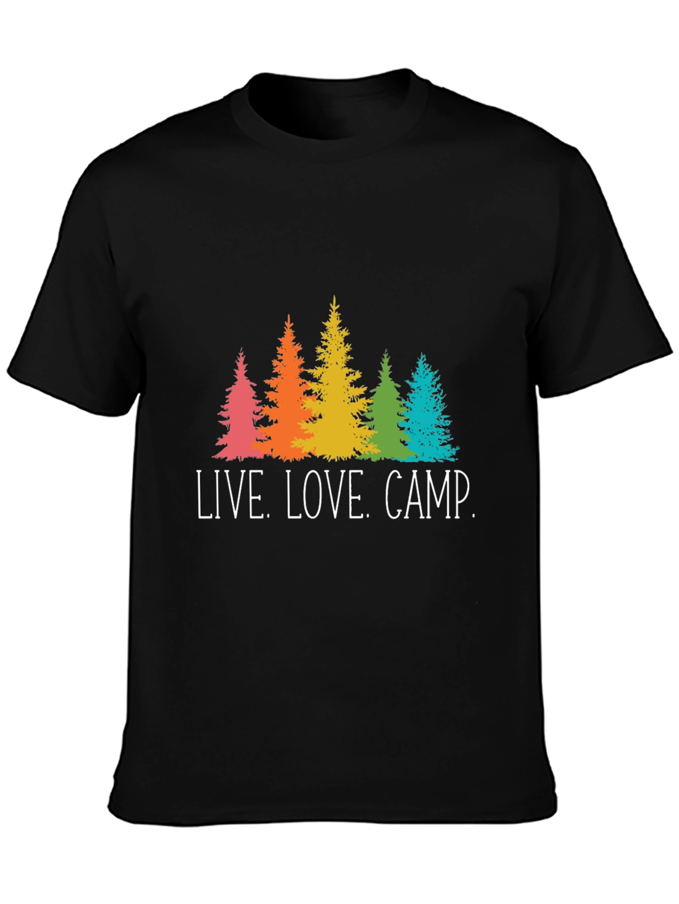 Live Love Camp Graphic Tee - Outdoors T-Shirt