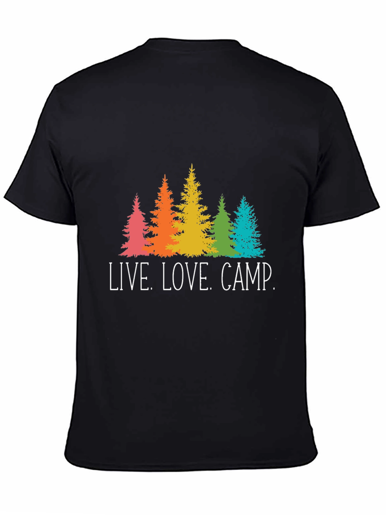 Live Love Camp Graphic Tee - Outdoors T-Shirt