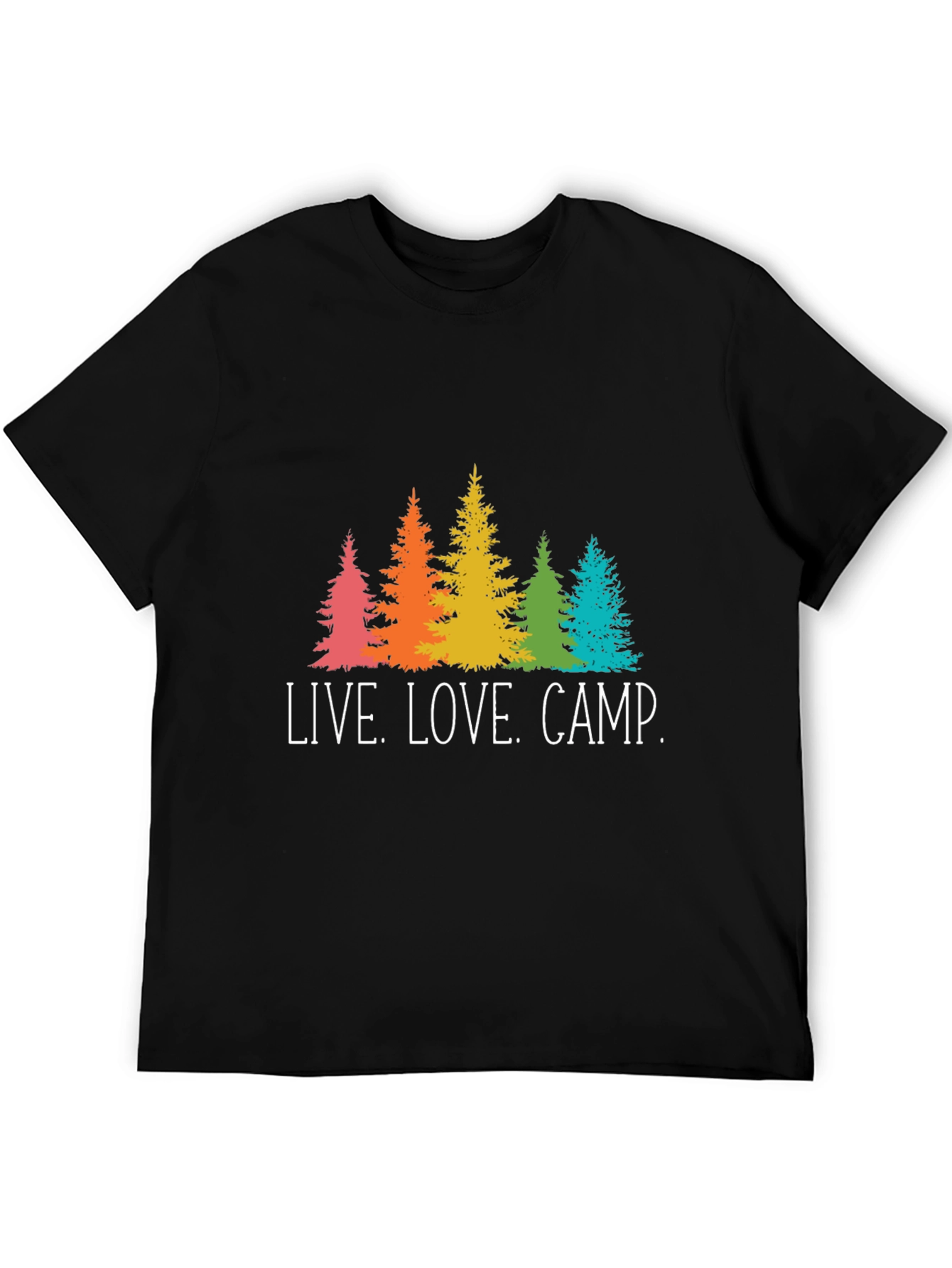 Live Love Camp Graphic Tee - Outdoors T-Shirt