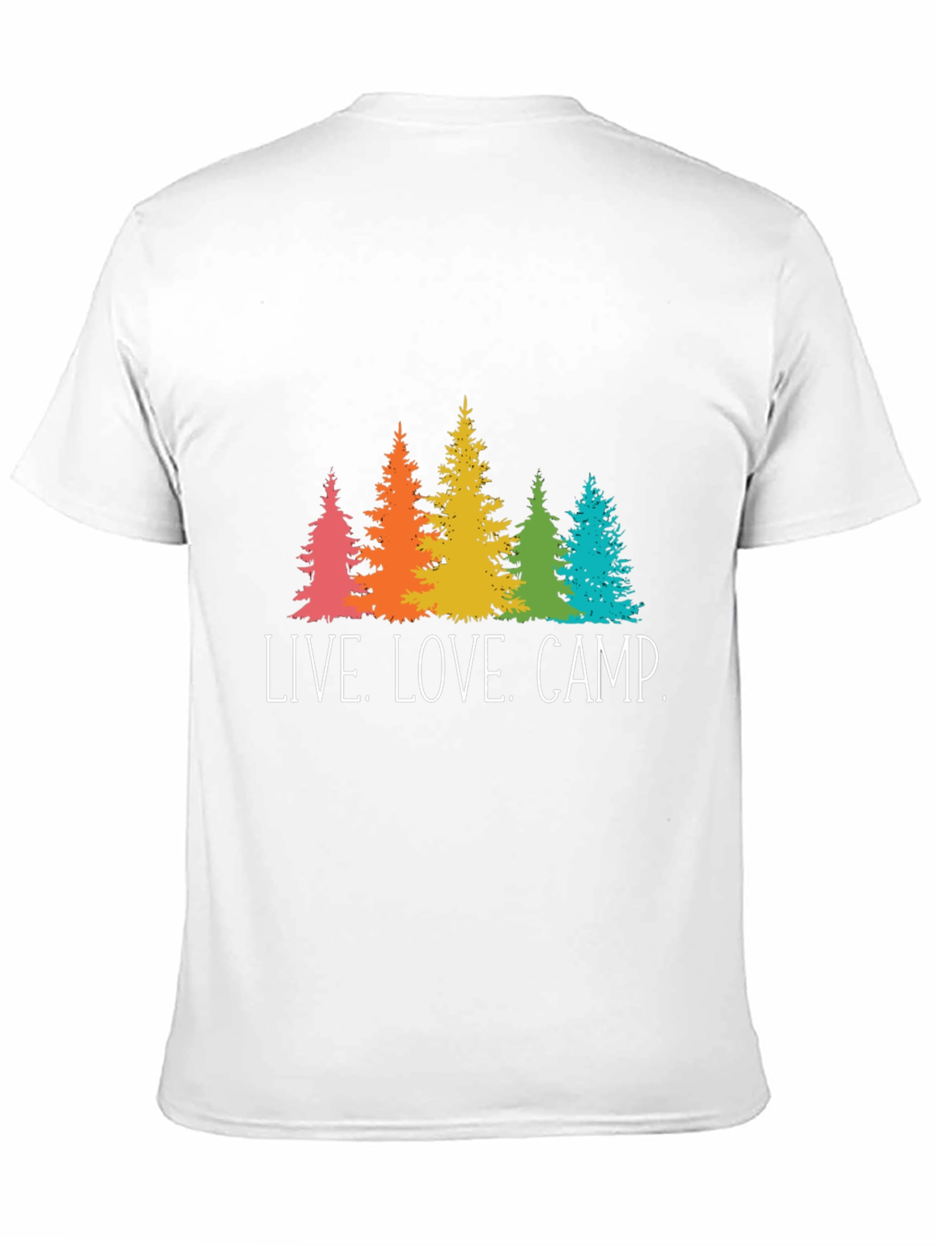 Live Love Camp Graphic Tee - Outdoors T-Shirt