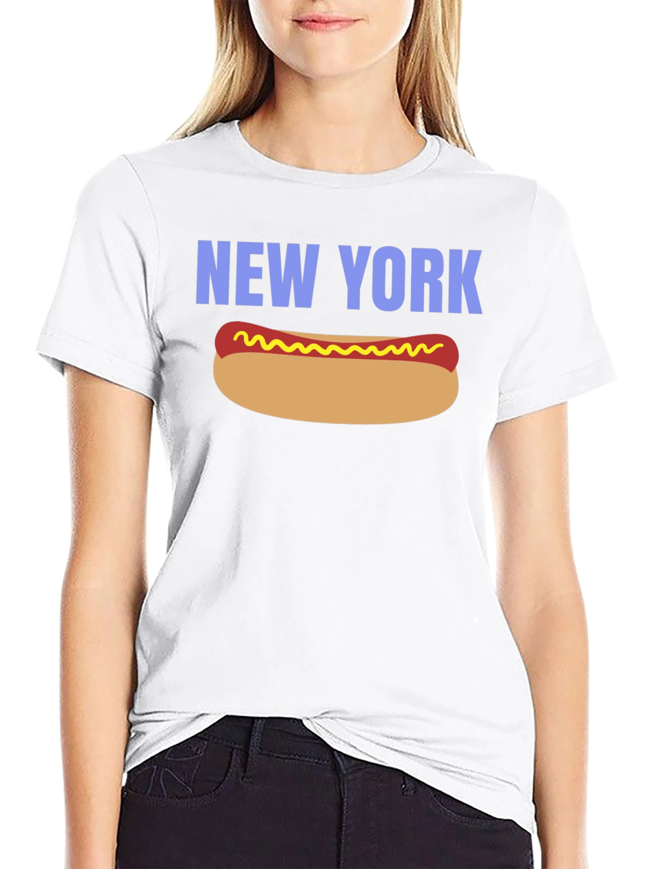 New York Hotdog Graphic Tee