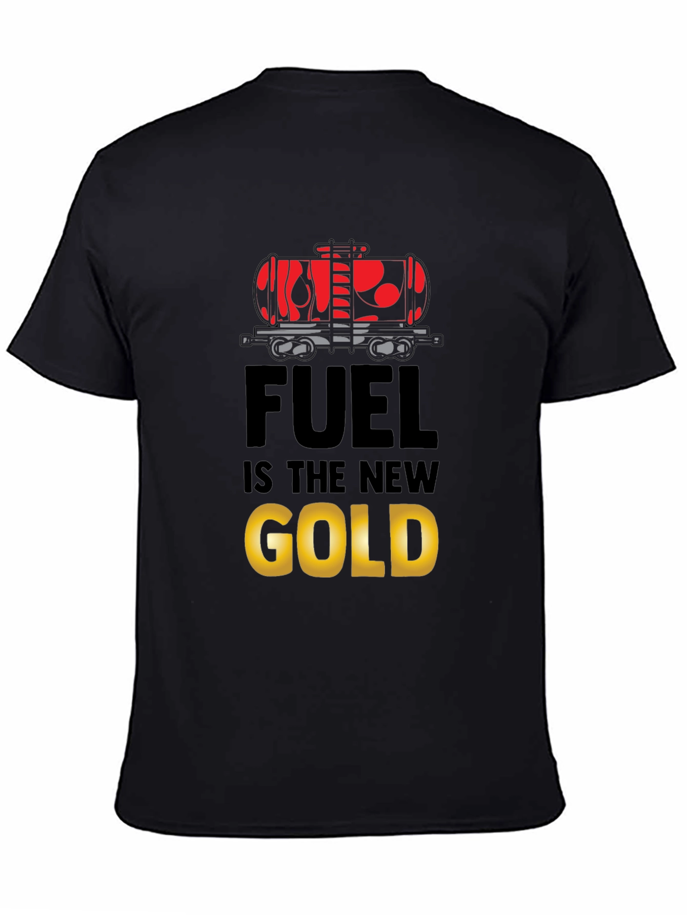 Fuel is the New Gold Graphic T-Shirt