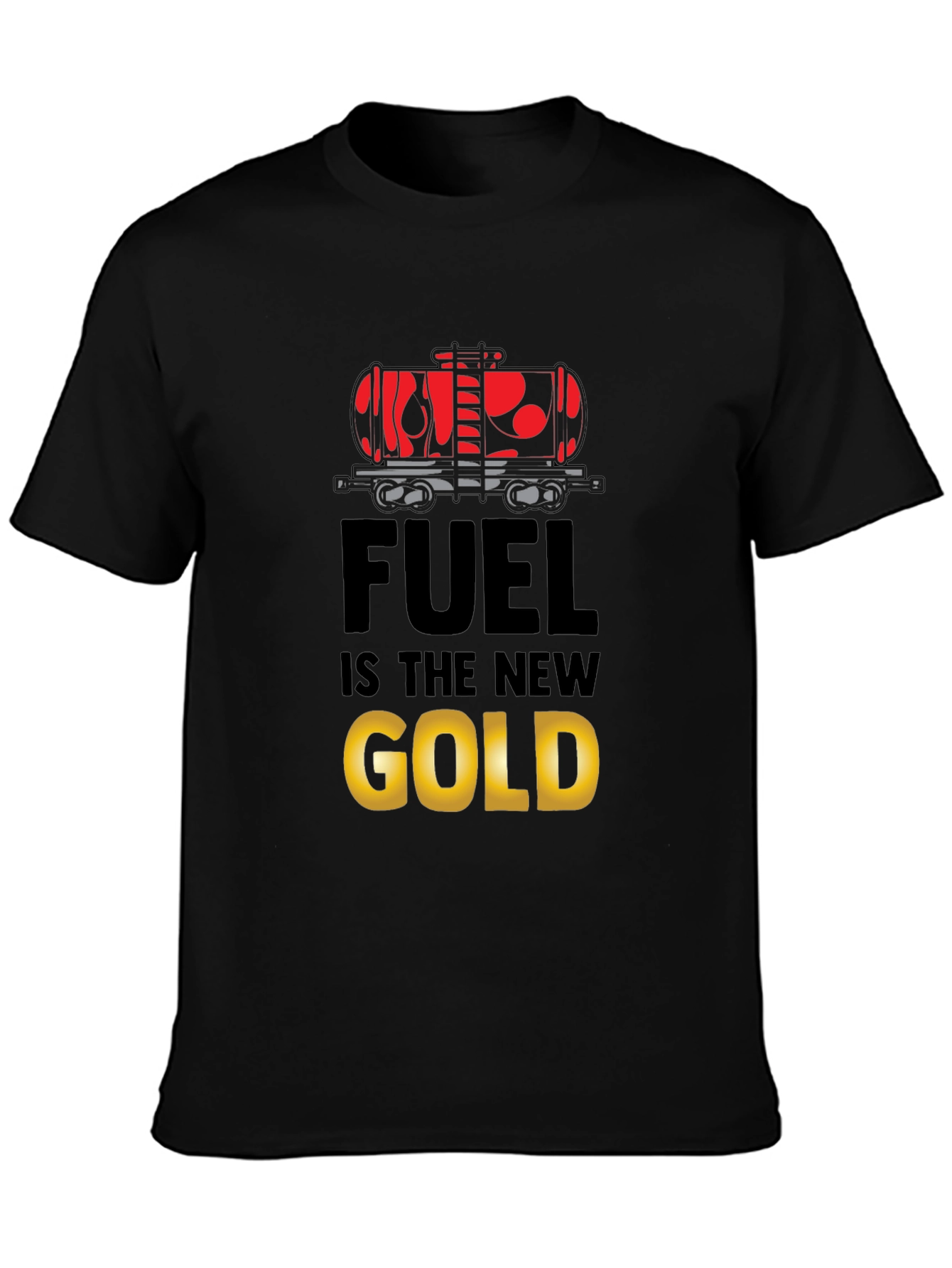 Fuel is the New Gold Graphic T-Shirt