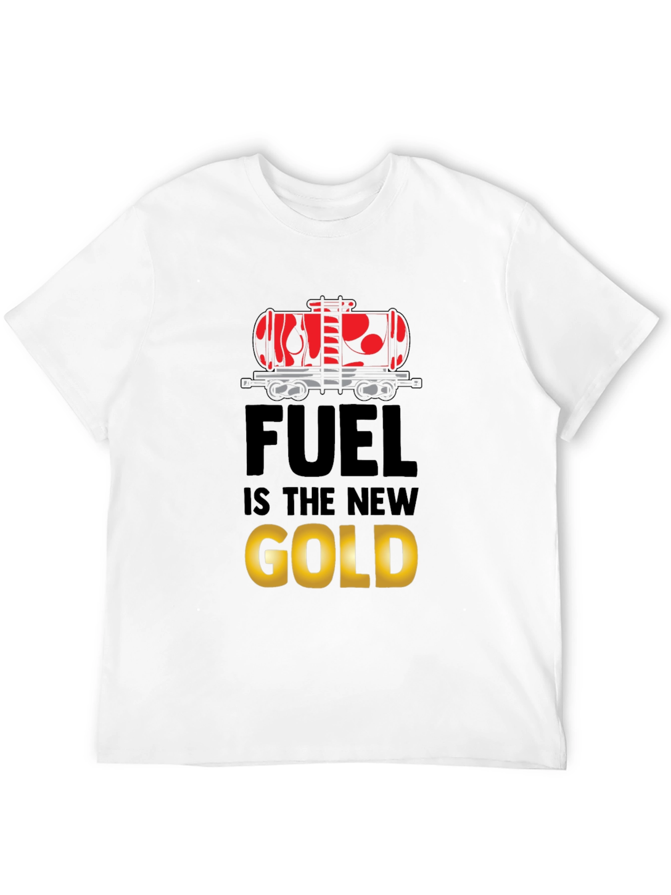 Fuel is the New Gold Graphic T-Shirt