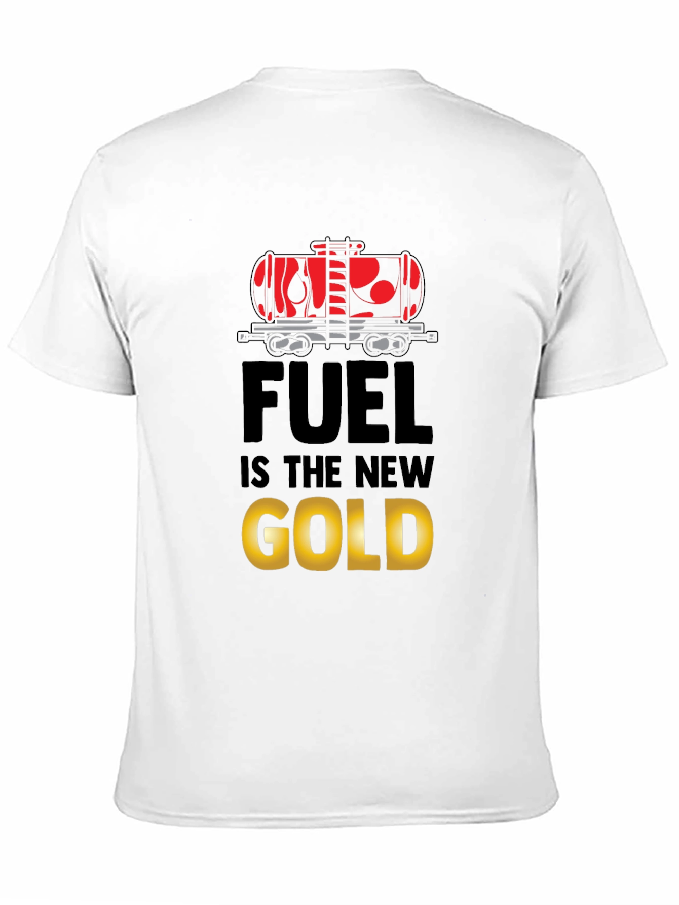 Fuel is the New Gold Graphic T-Shirt