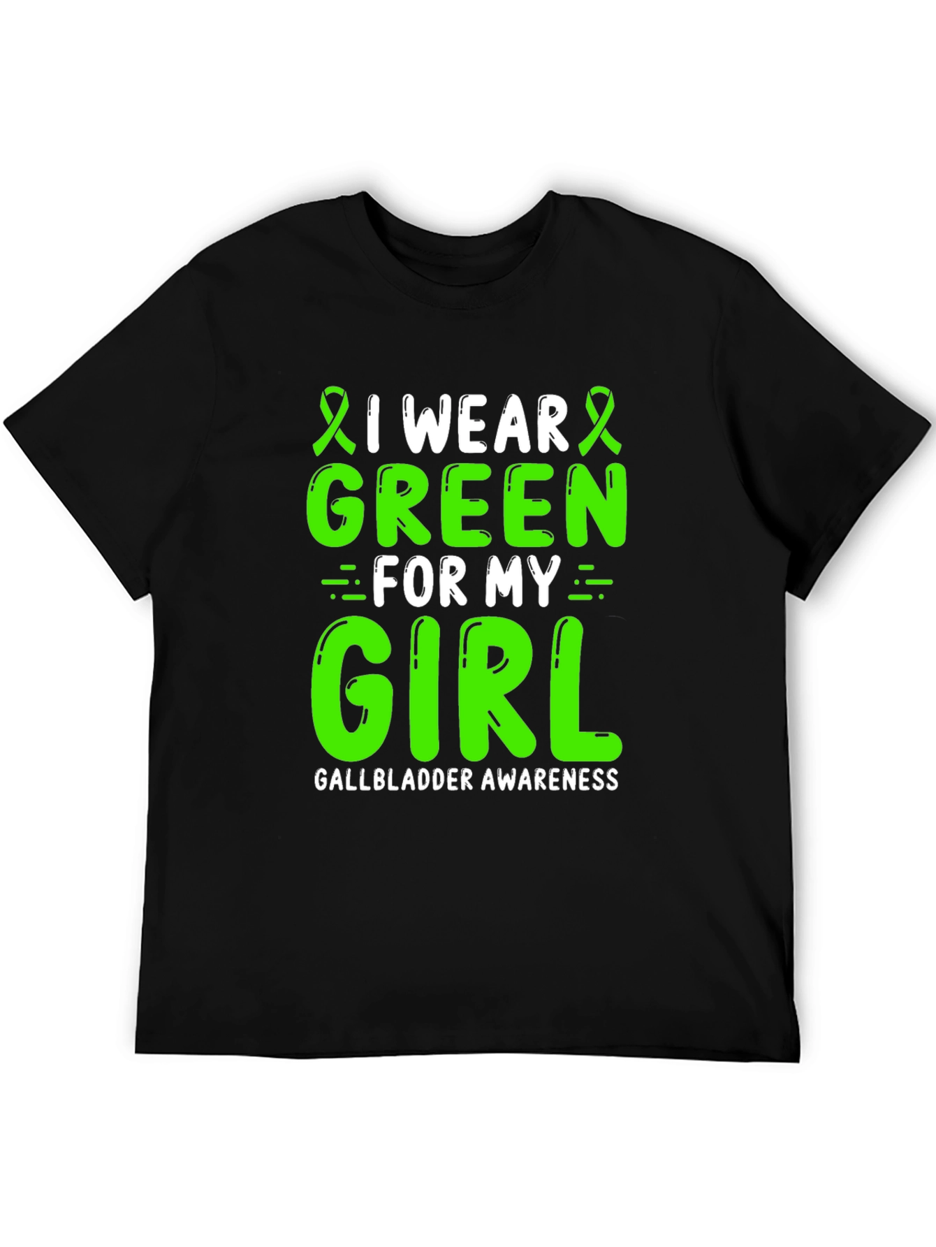 Green Gallbladder Awareness T-Shirt