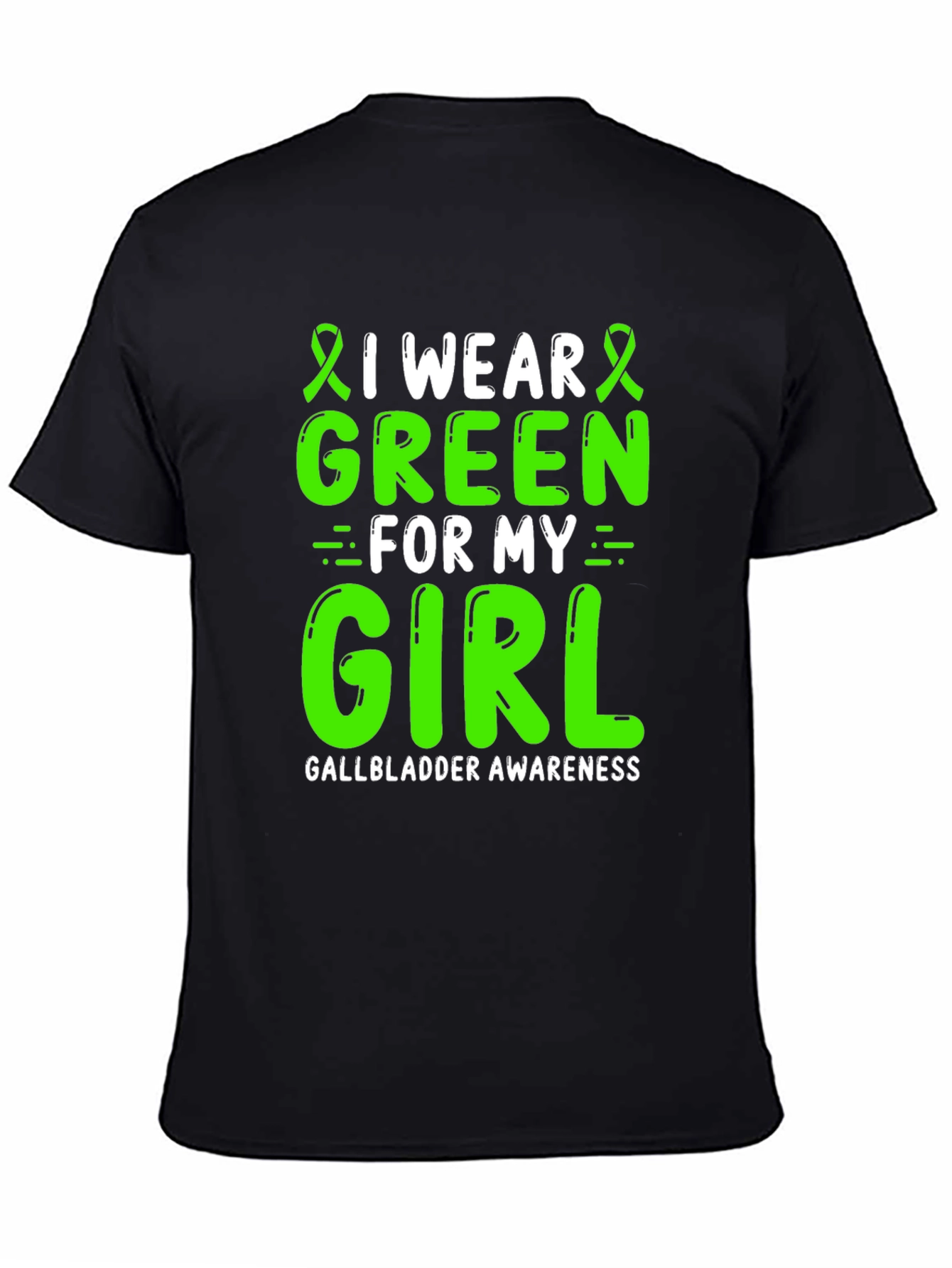 Green Gallbladder Awareness T-Shirt