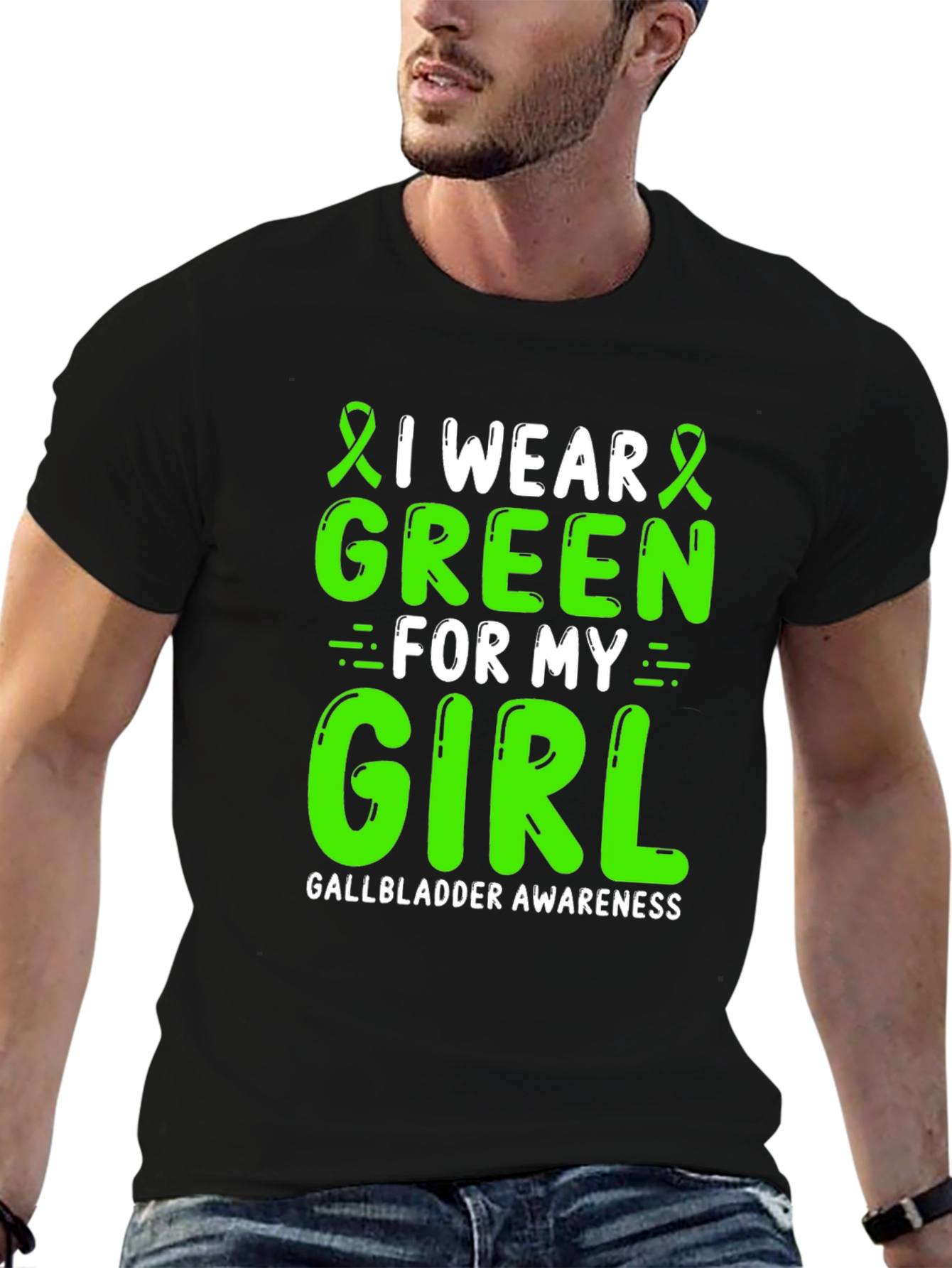 Green Gallbladder Awareness T-Shirt
