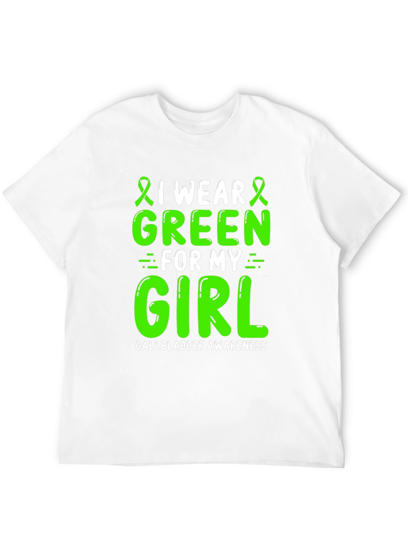 Green Gallbladder Awareness T-Shirt