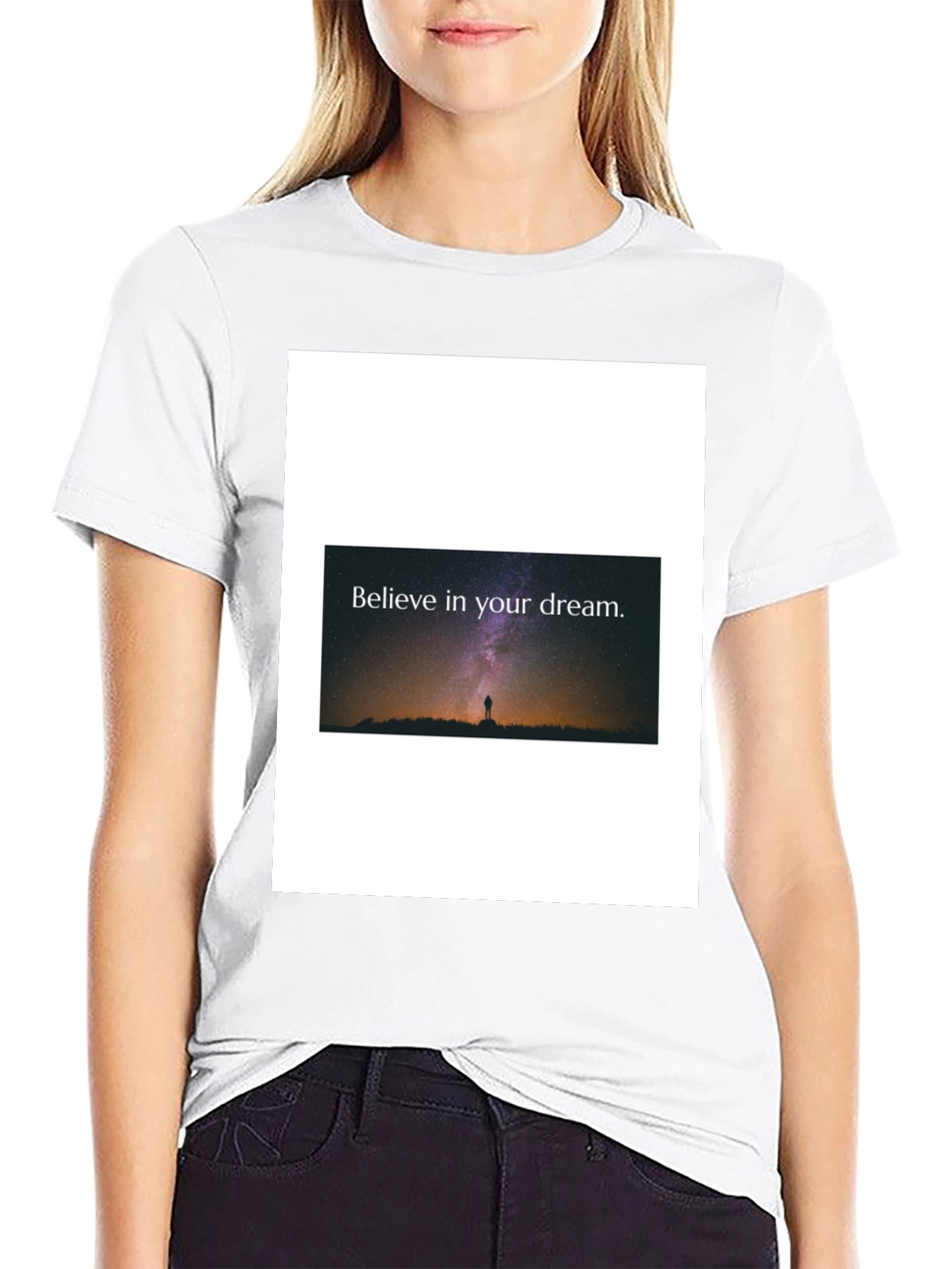 Believe in Your Dream Black T-Shirt