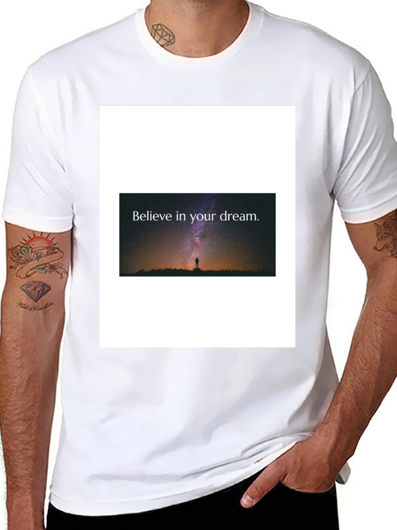 Believe in Your Dream Black T-Shirt